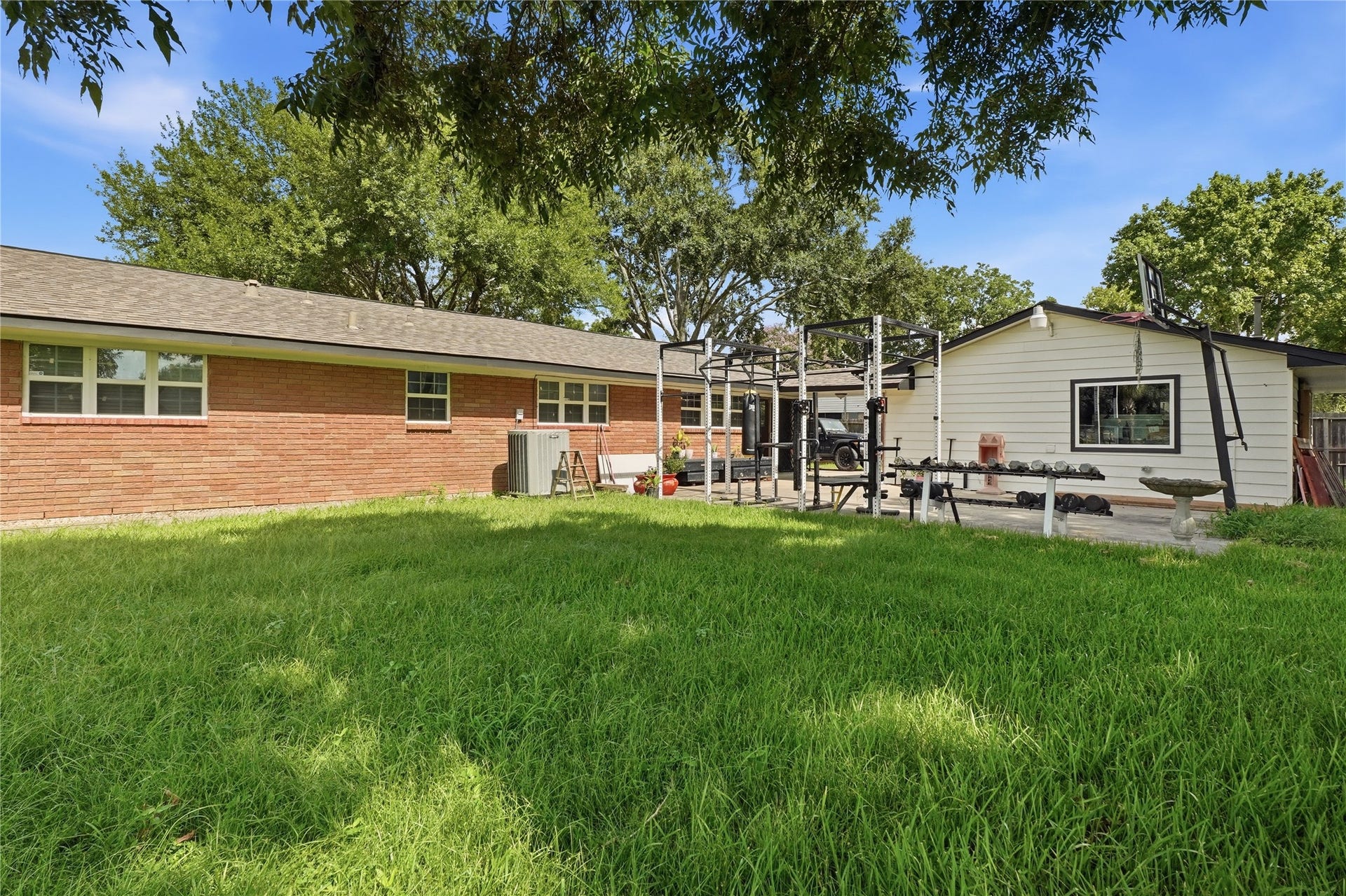 3305 Luella Avenue, Deer Park, TX 77536 Back side of home, brick all around.