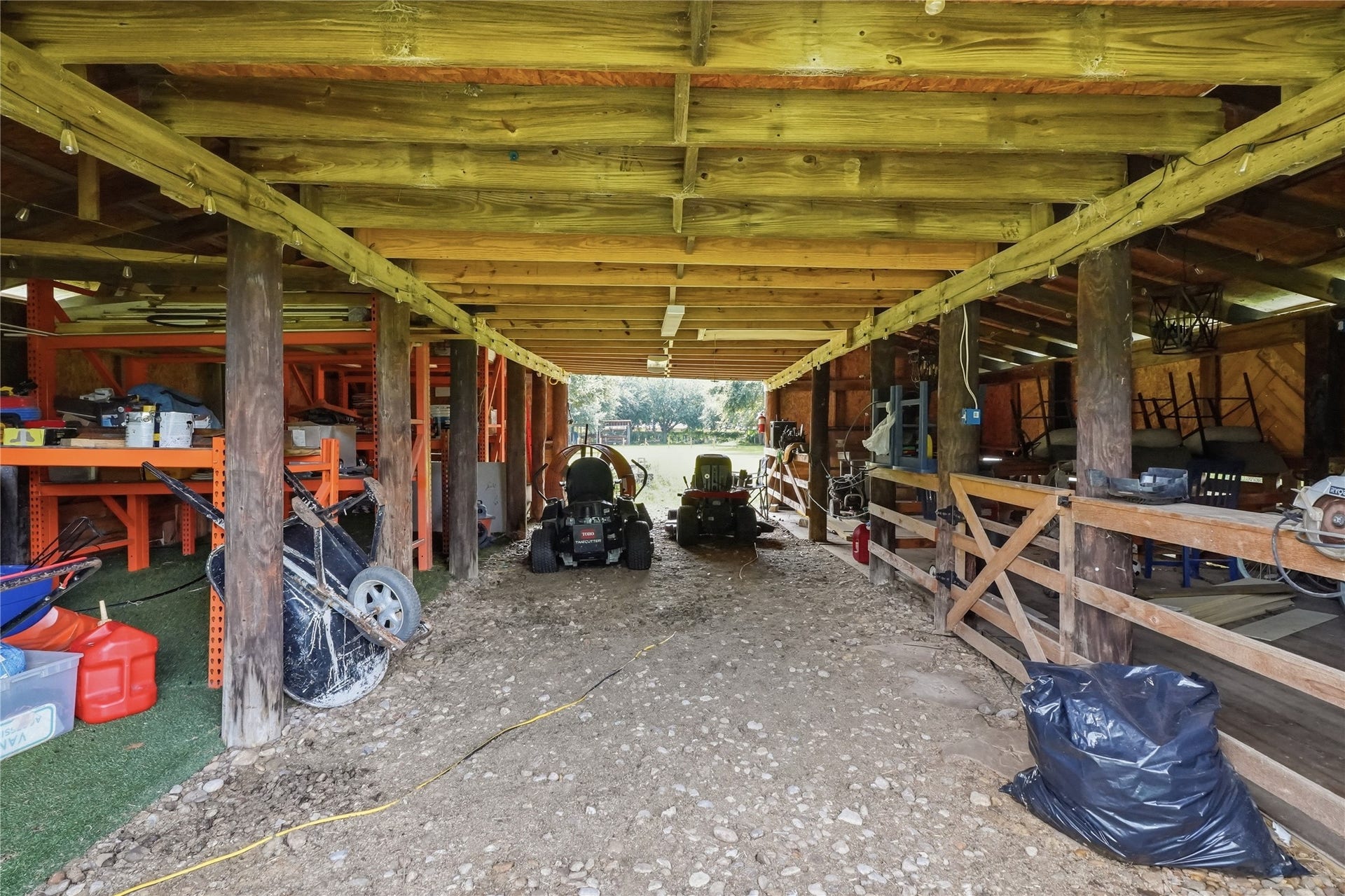 3305 Luella Avenue, Deer Park, TX 77536 View inside Barn