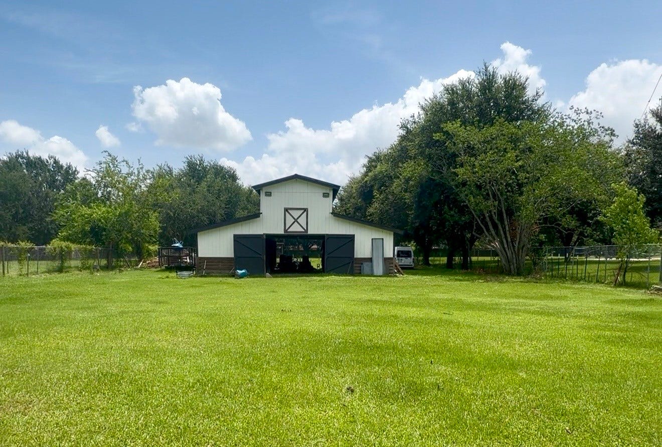3305 Luella Avenue, Deer Park, TX 77536 Another view of barn and land