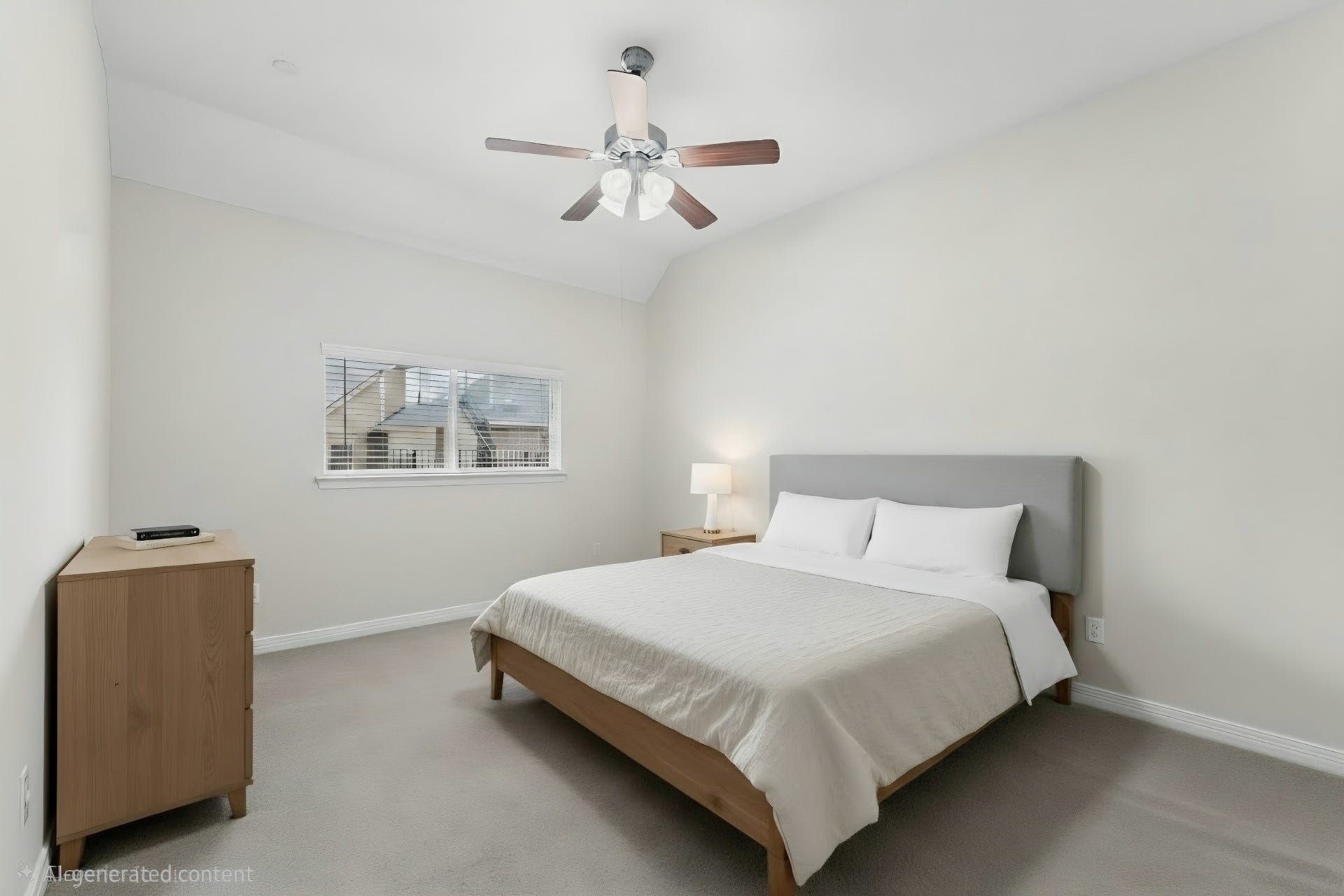 17202 Ledgefield, Cypress, TX 77433 2nd bedroom measures approximately 14x12 and is on the other side of the J&J. Virtually staged.