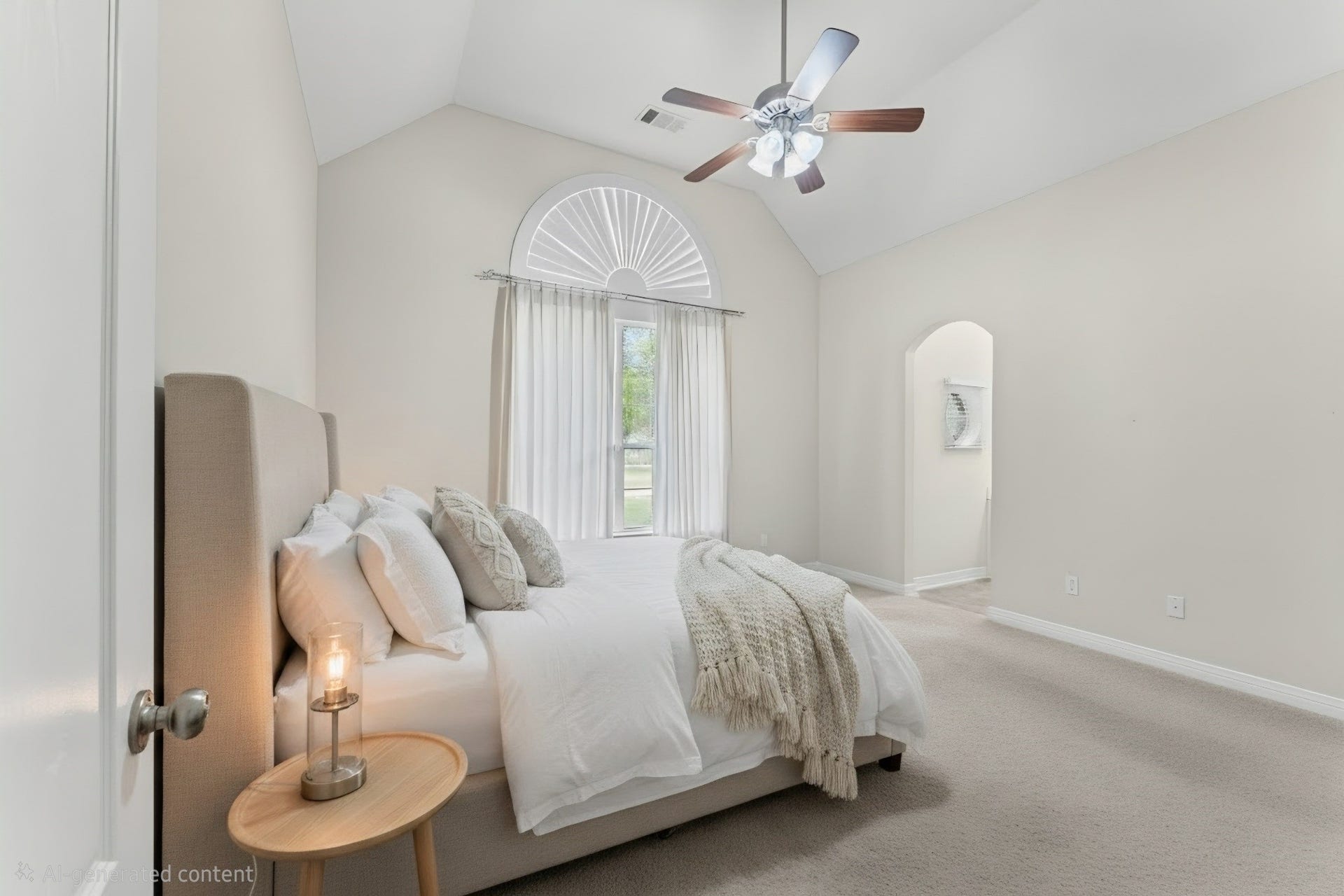 17202 Ledgefield, Cypress, TX 77433 1 of the 2 bedrooms towards the front of the home. This bedroom measures 13x14 with a walk-in closet.