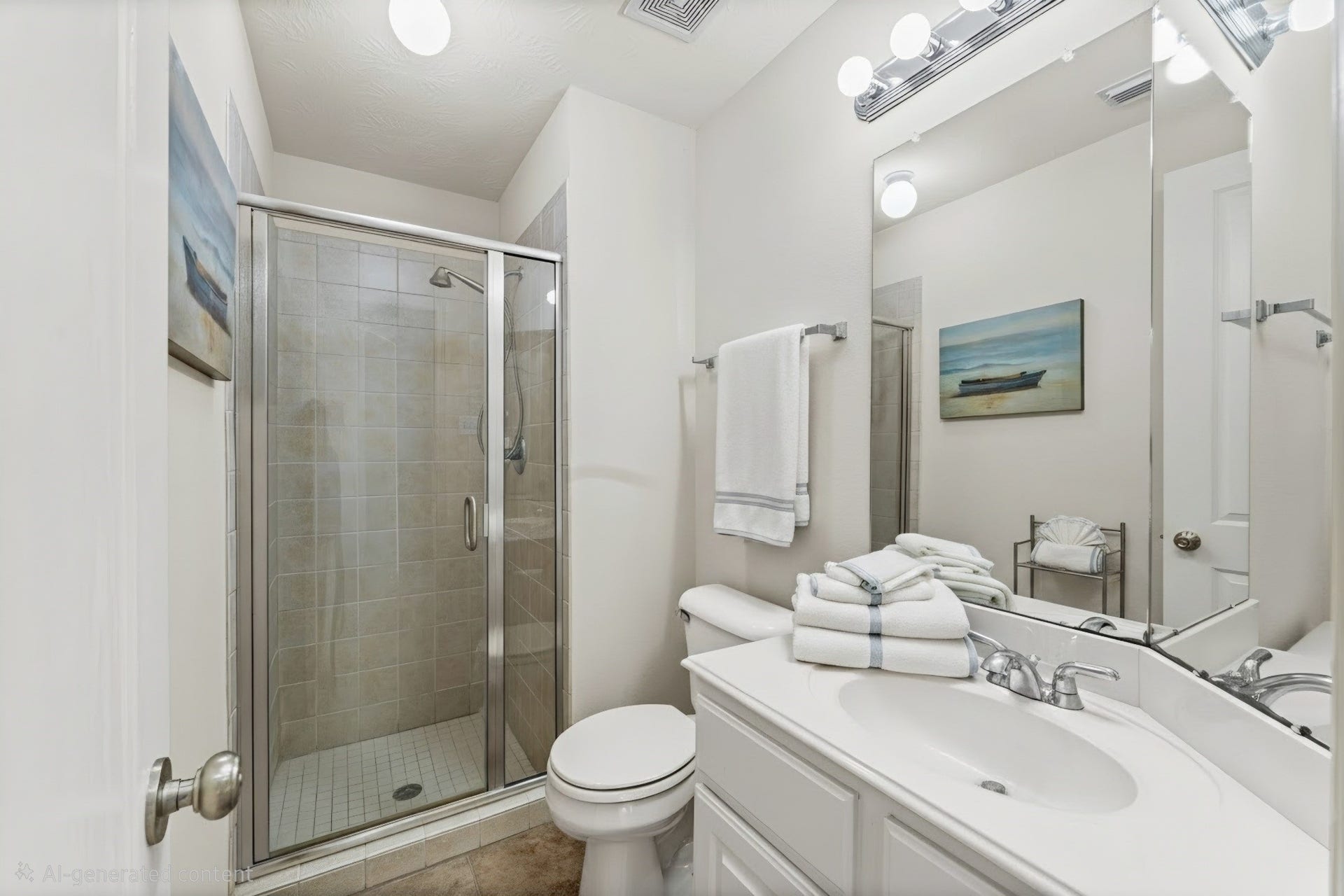17202 Ledgefield, Cypress, TX 77433 Full bath near flex room.