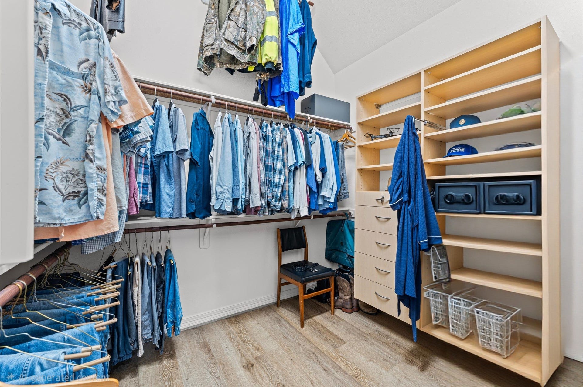 17202 Ledgefield, Cypress, TX 77433 1 of 2 primary closets