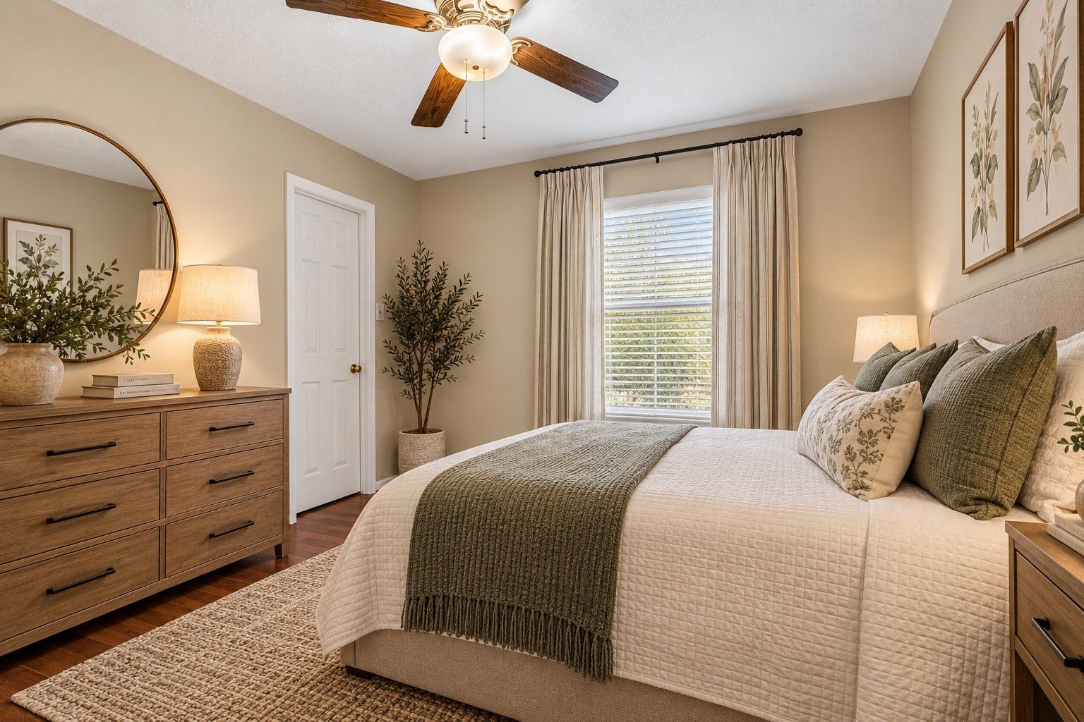 7914 Hickory Mill Court, Houston, TX 77095 Virtually staged 4th bedroom.
