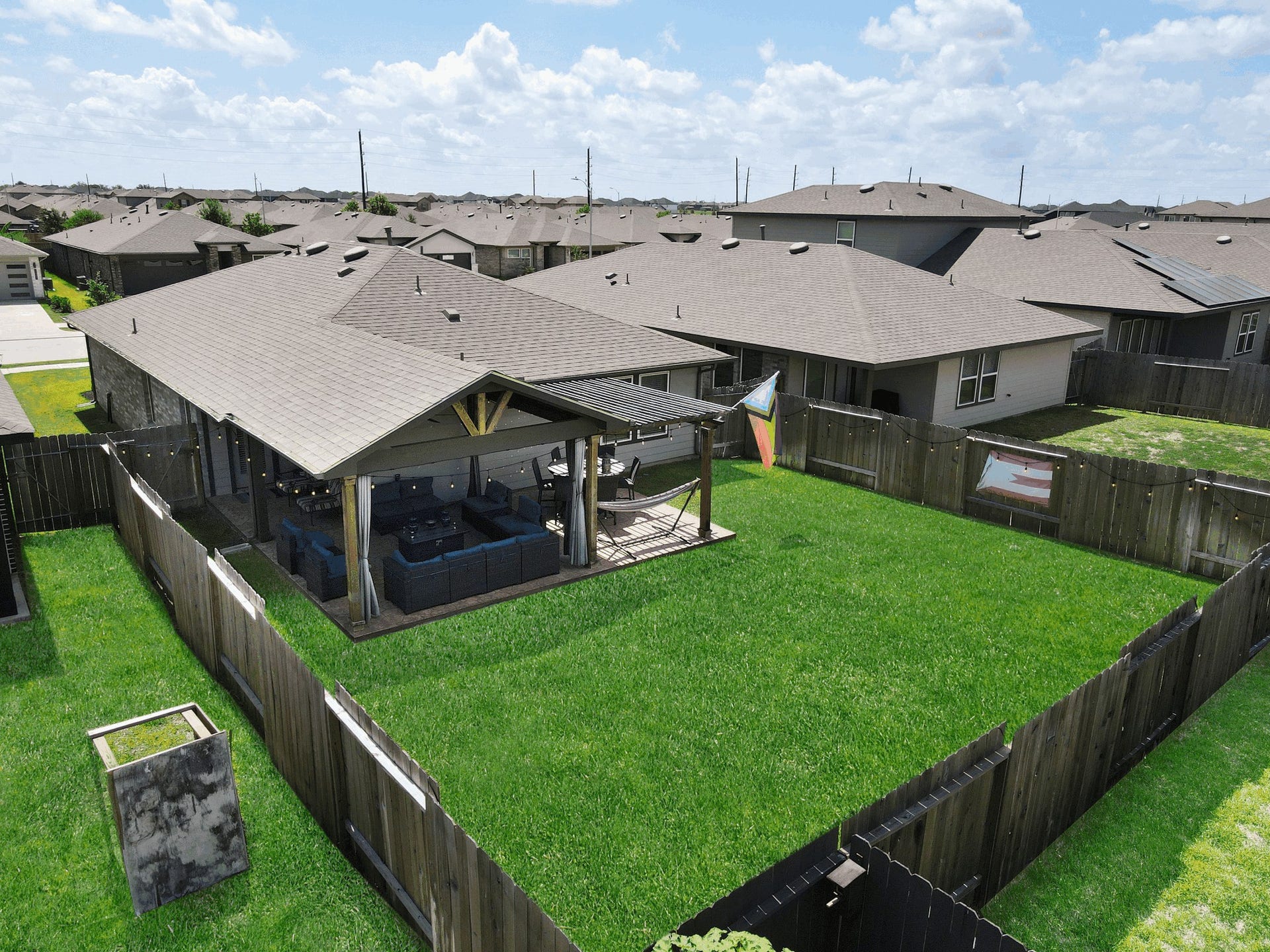 7510 Keystone Blossom Trail, Richmond, TX 77407 This Man Outdoor Cave is wonderful for all your Family and Friends Gatherings! Sprinkler System!