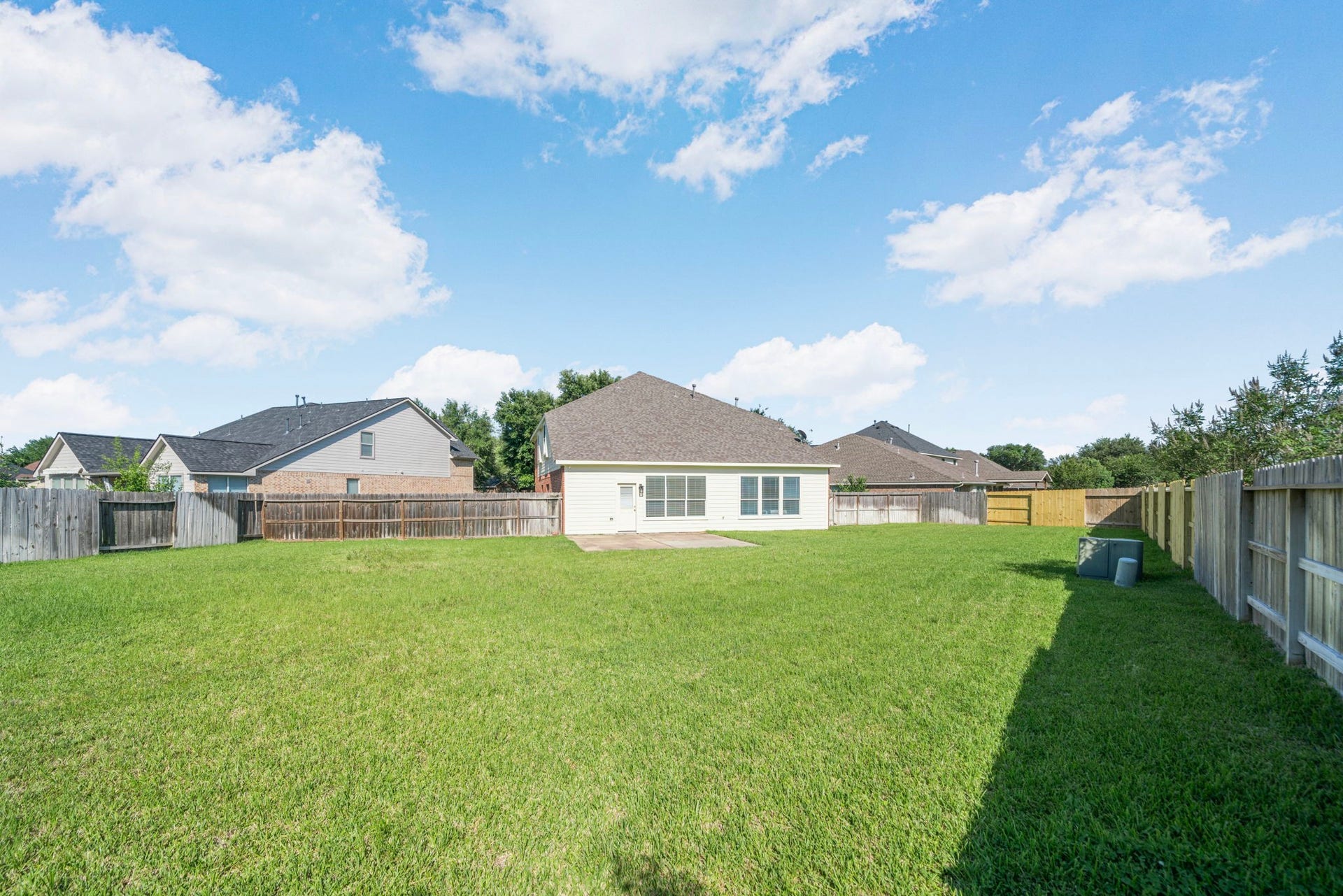 8523 Sweetstone Field Court, Cypress, TX 77433 Huge backyard with endless possibilities for a pool, outdoor kitchen, or entertaining
