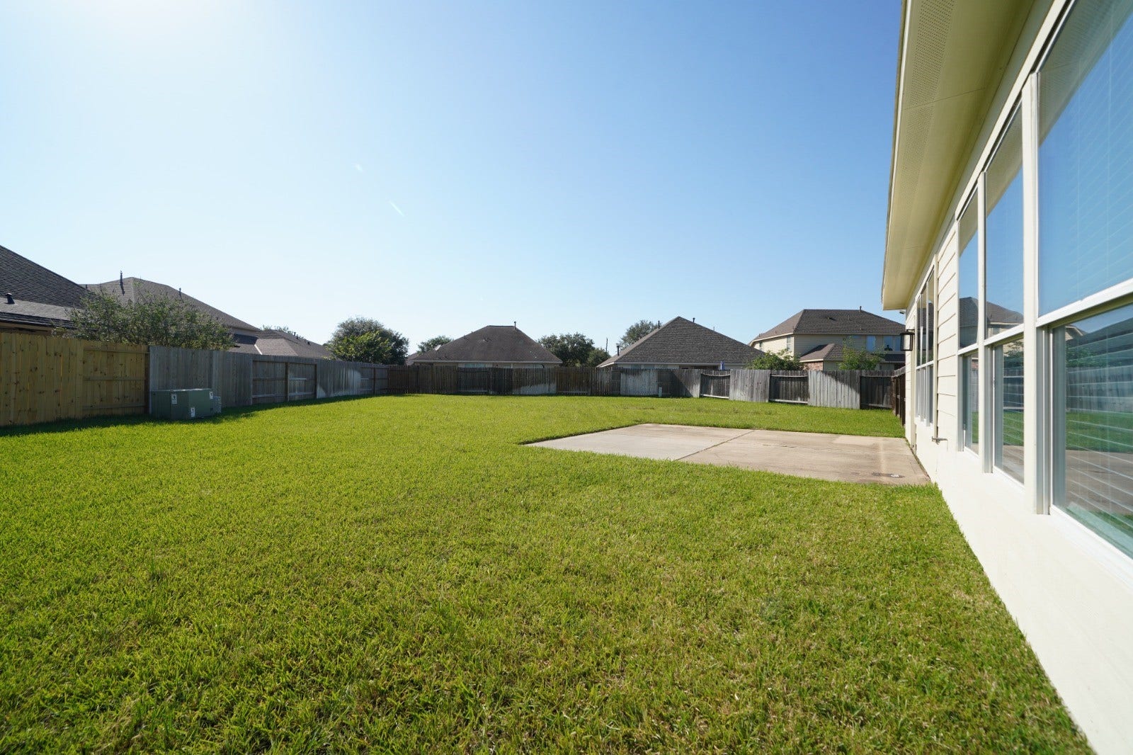 8523 Sweetstone Field Court, Cypress, TX 77433 One of the largest backyards in the subdivision with endless possibilities.
