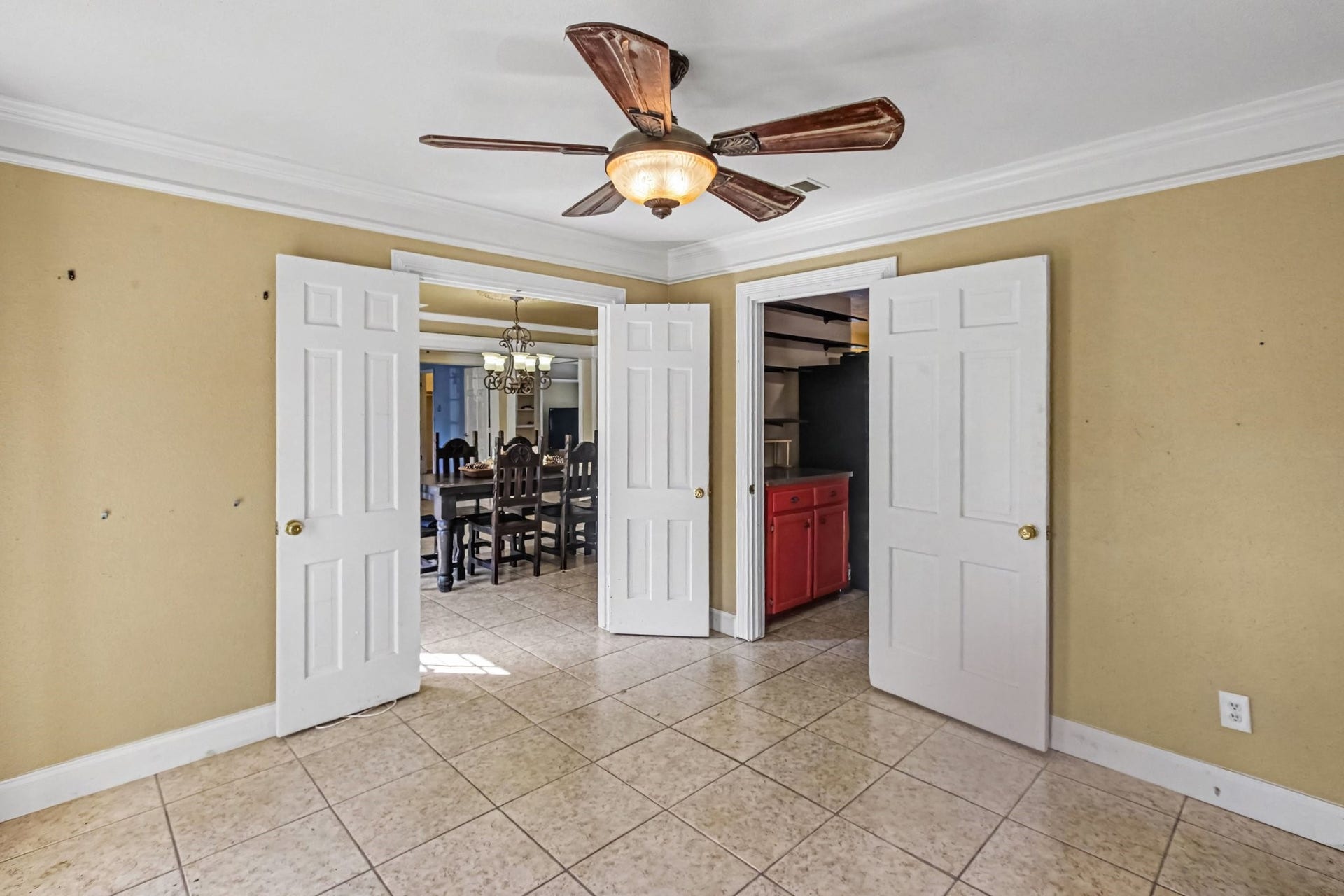 The downstairs office