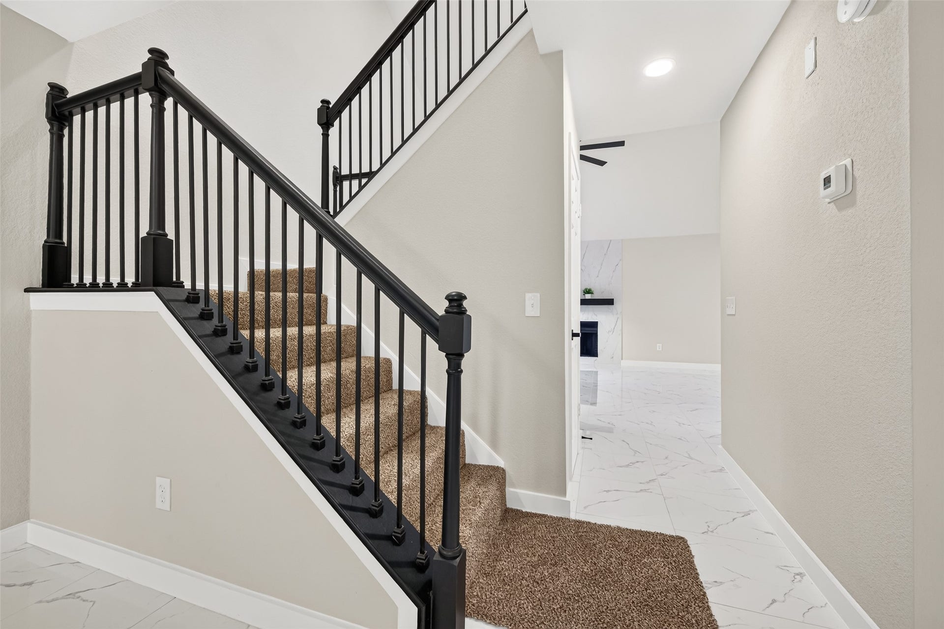 New wrought iron stair bausters