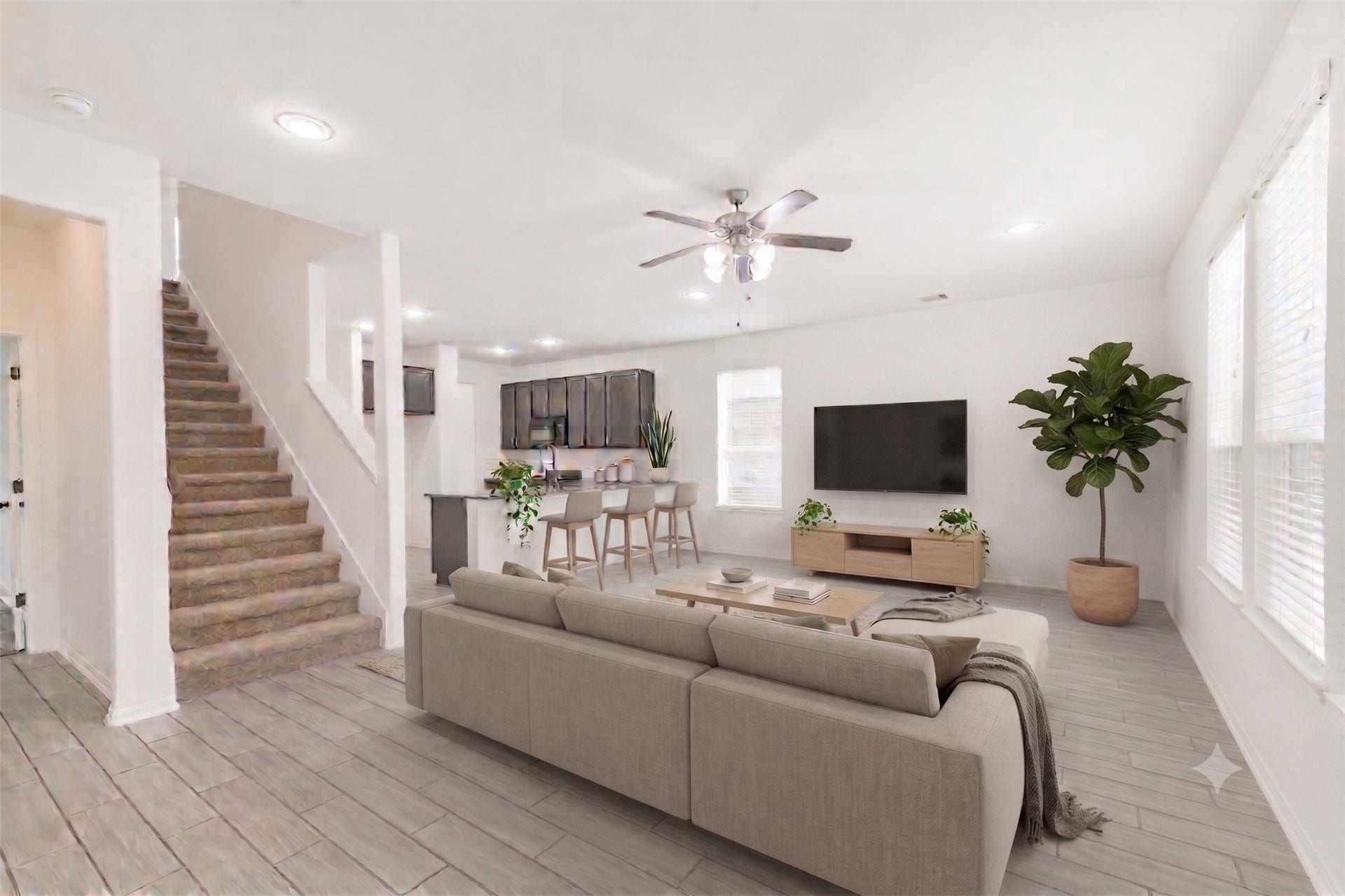 2824 Beech River Court, Conroe, TX 77301 This photo is virtually staged.