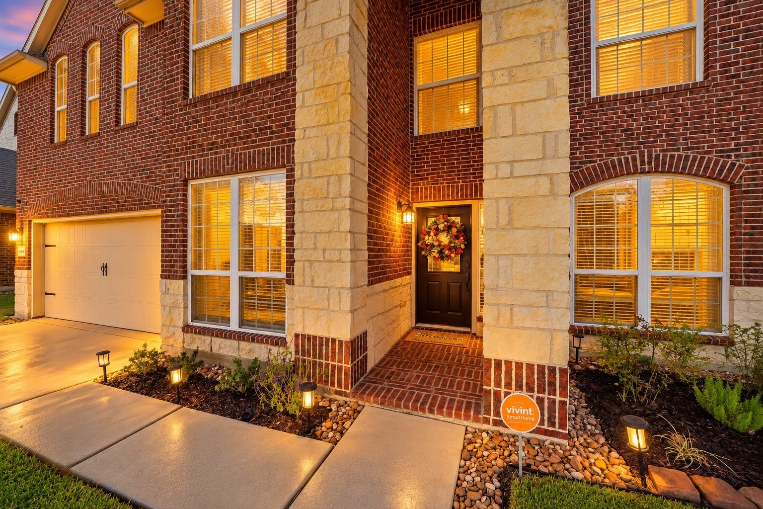 Stately entrance!
