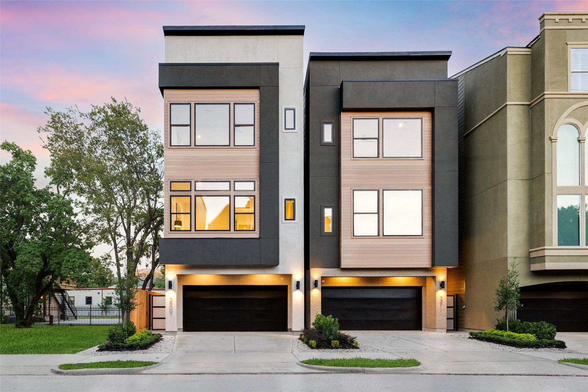 Mazzarino Construction is 2023 Custom Builder of the Year by GHBA. Building in Houston's well established inner loop neighborhoods, this residence features all of the high end finishes youve come to expect from Mazzarino. A balance of luxury & modern day living for you & your family. This new home features 1st FL living, flex & game rm, private driveway & a uniquely LARGE backyard. Finishes include natural stone/quartz counters, Fisher Paykel appl, luxurious built-in closet, engineered wood floors, & more!