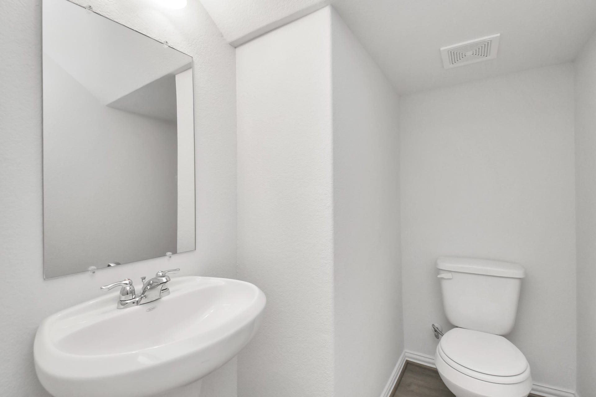 Half Bath on Ground Floor