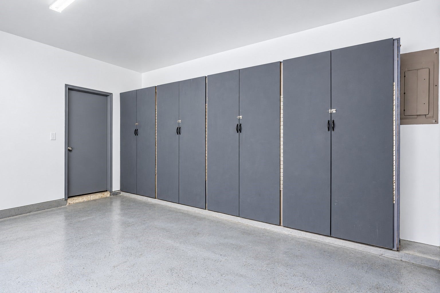 4118 Laurette Court, Sugar Land, TX 77479 The additional storage cabinets will remain, providing even more convenient storage options in the garage.