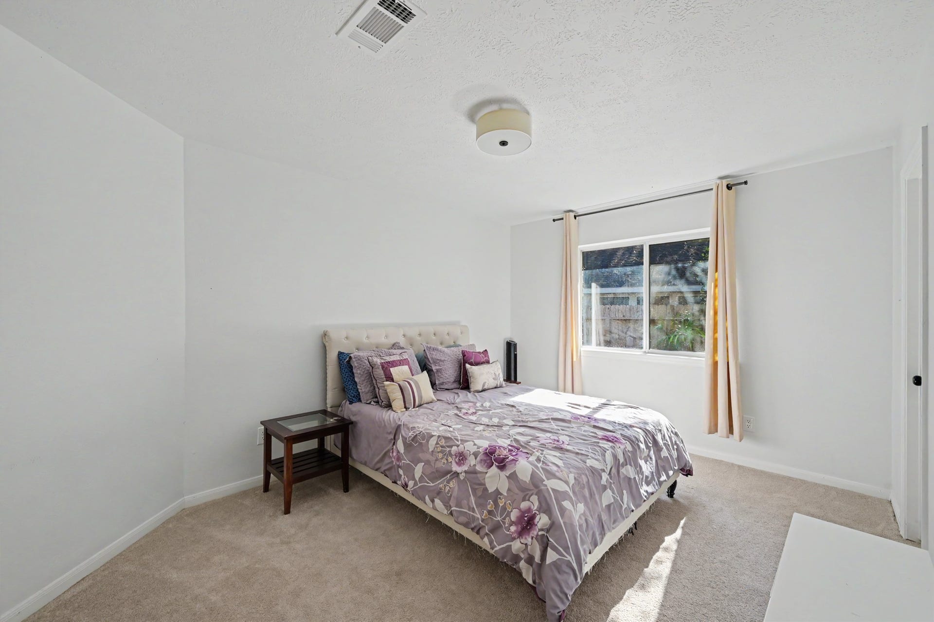 Third Bedroom with window to the side of the home