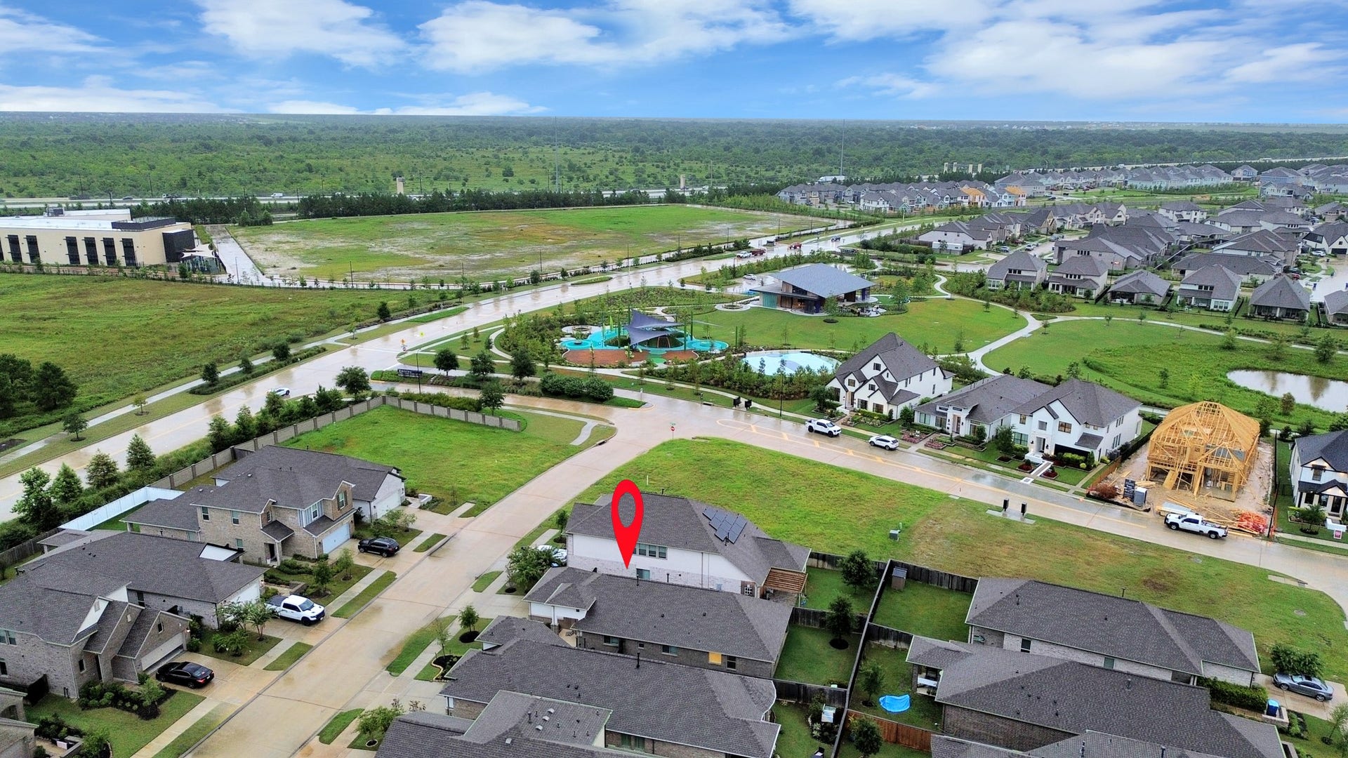 12915 California Palm Court, Cypress, TX 77433 Aerial View