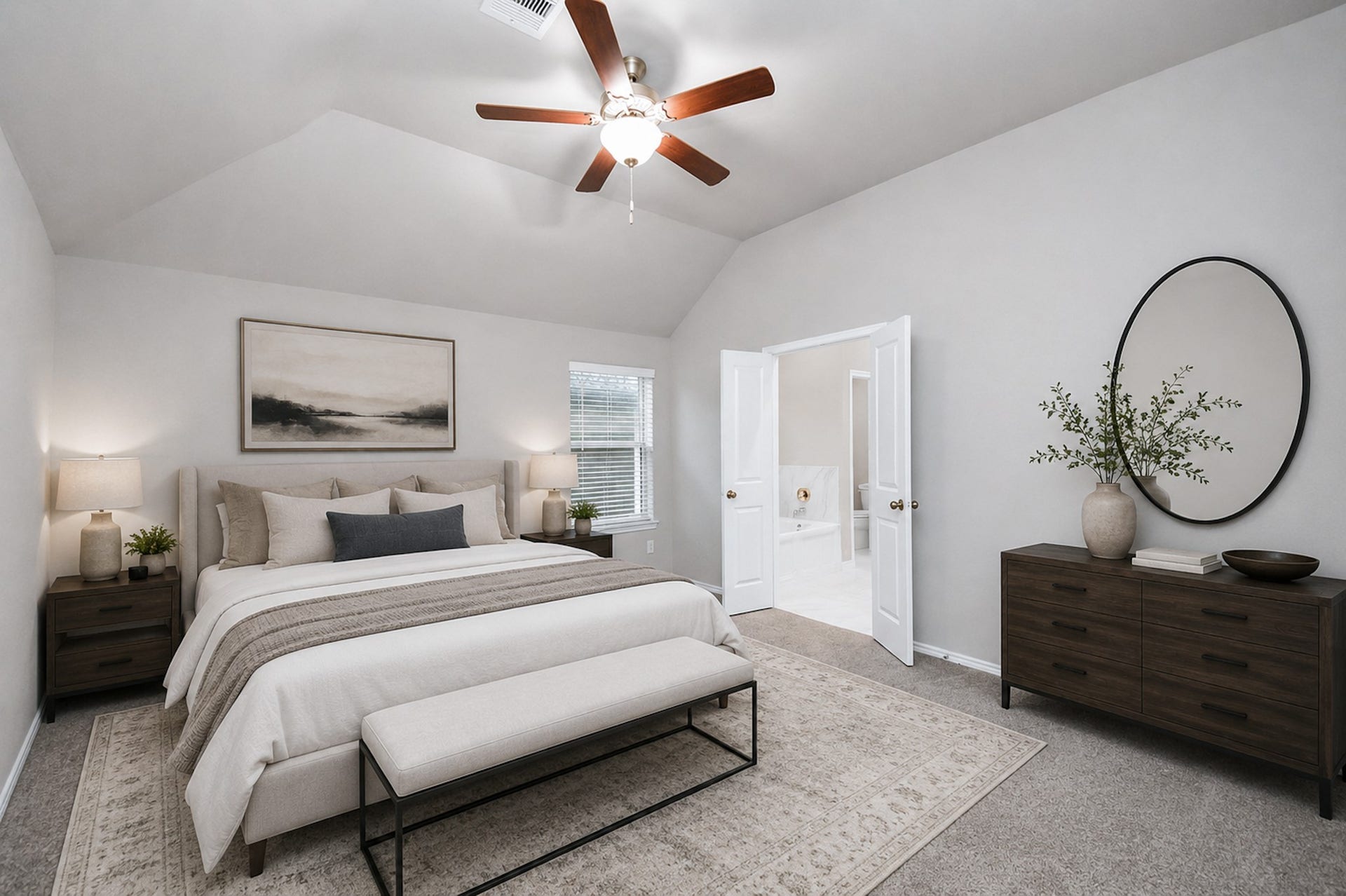12915 California Palm Court, Cypress, TX 77433 Primary Bedroom - Virtually Staged