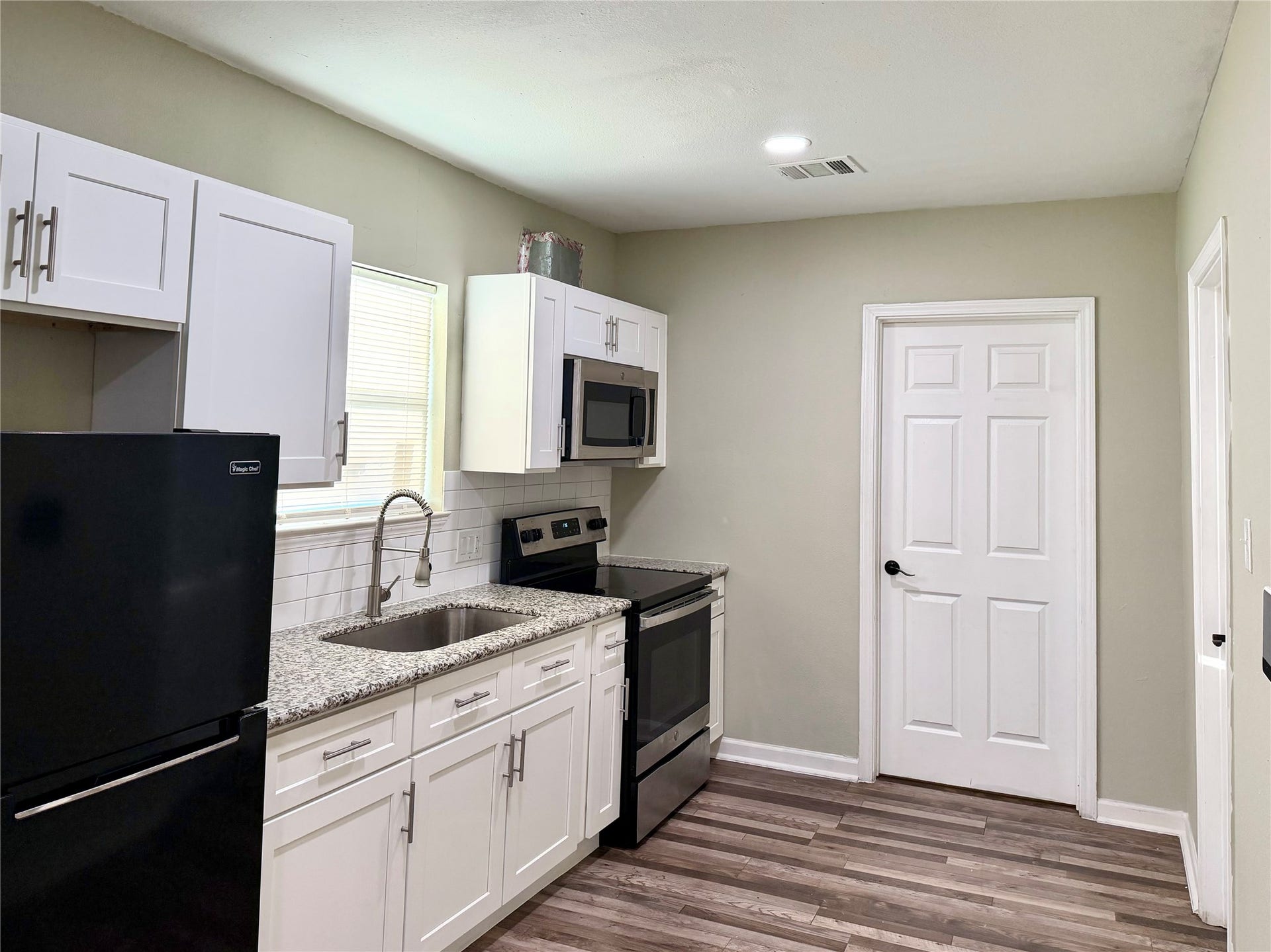 3409 Providence Street, Houston, TX 77020 Kitchen with refrigerator.
