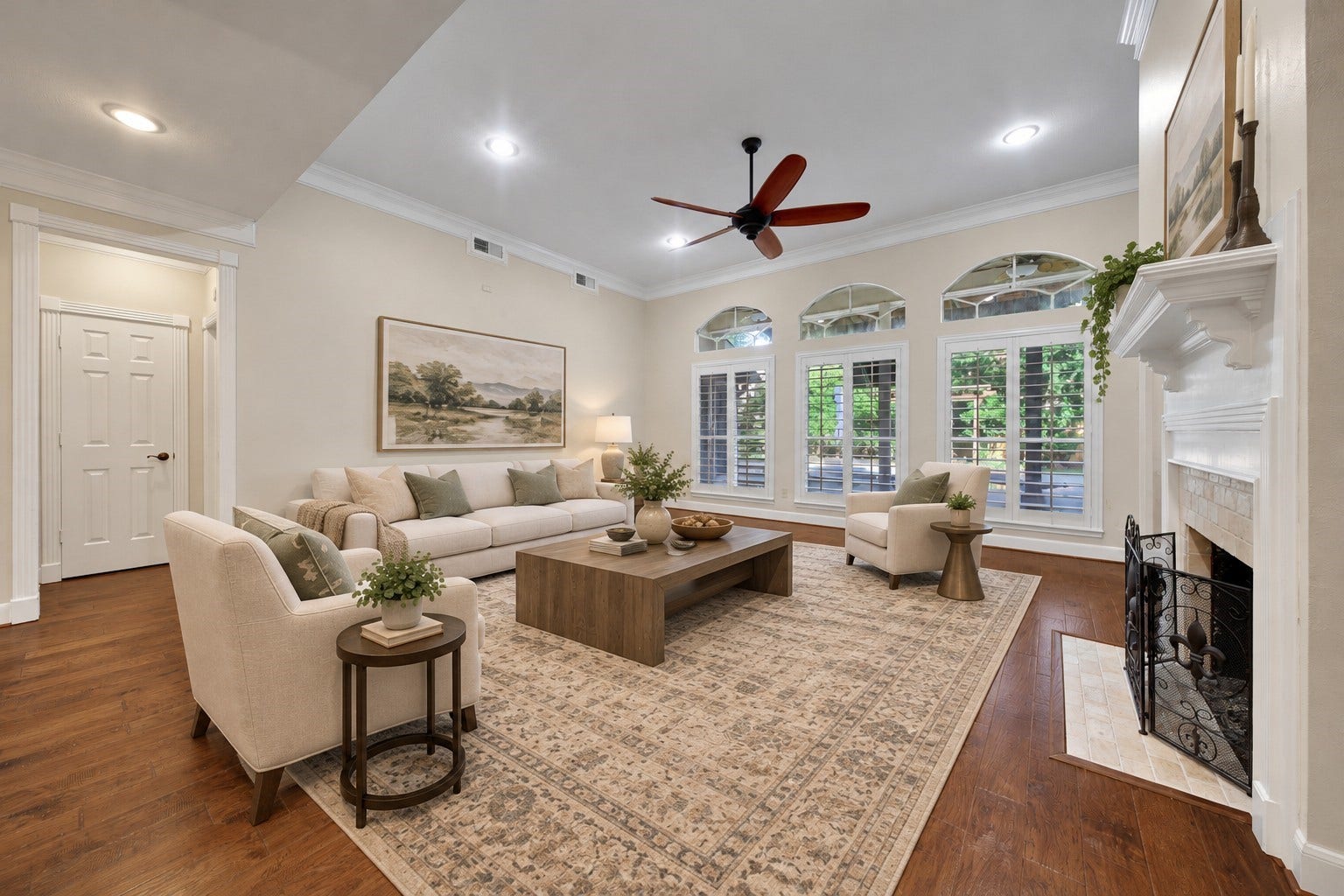 5814 Woodland Creek Drive, Kingwood, TX 77345 Photo has been digitally altered using generative ai for virtual staging. Buyer to verify all.