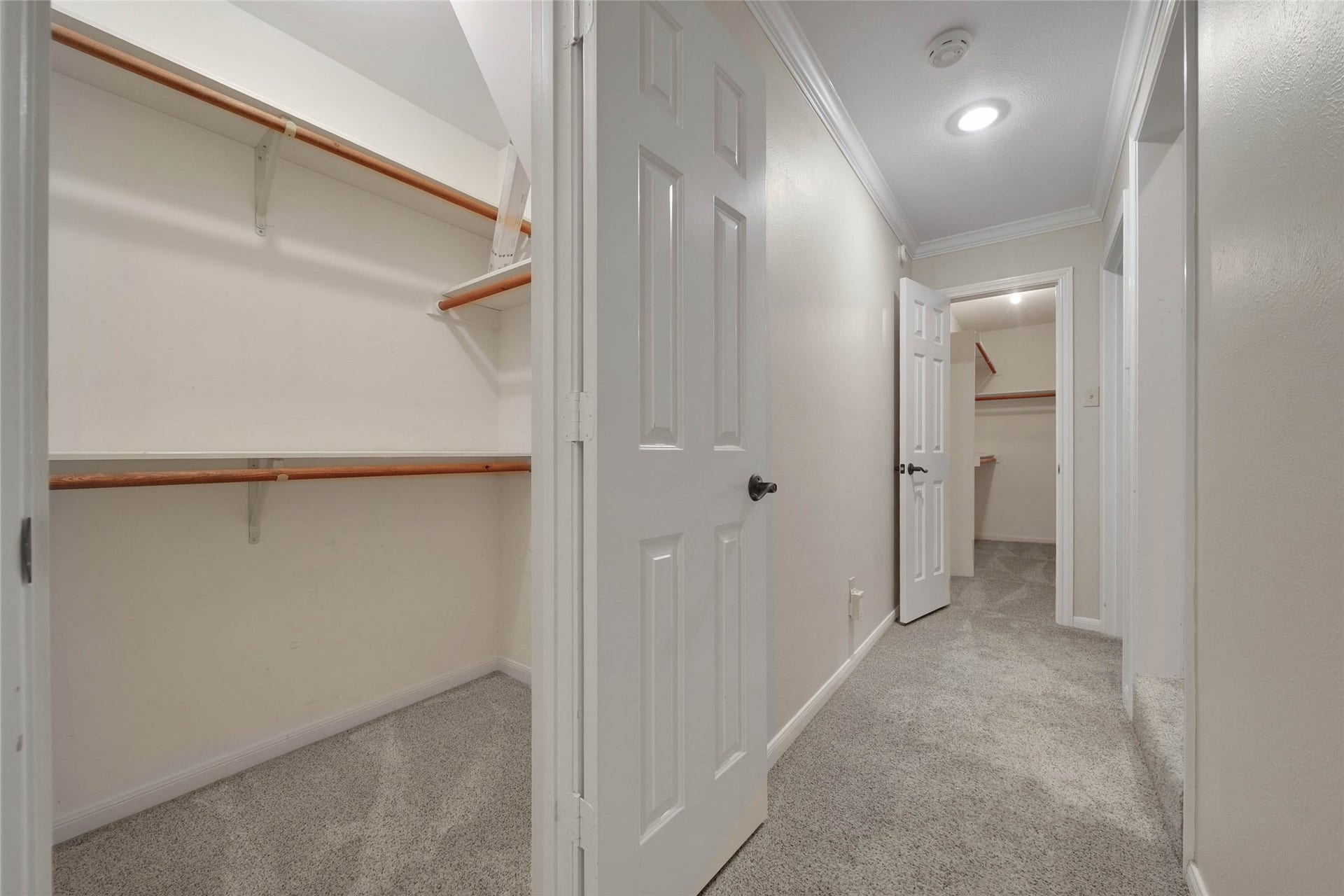 5814 Woodland Creek Drive, Kingwood, TX 77345 This home is filled with storage! The upstairs has two huge closets located in the hall! Perfect for seasonal storage!