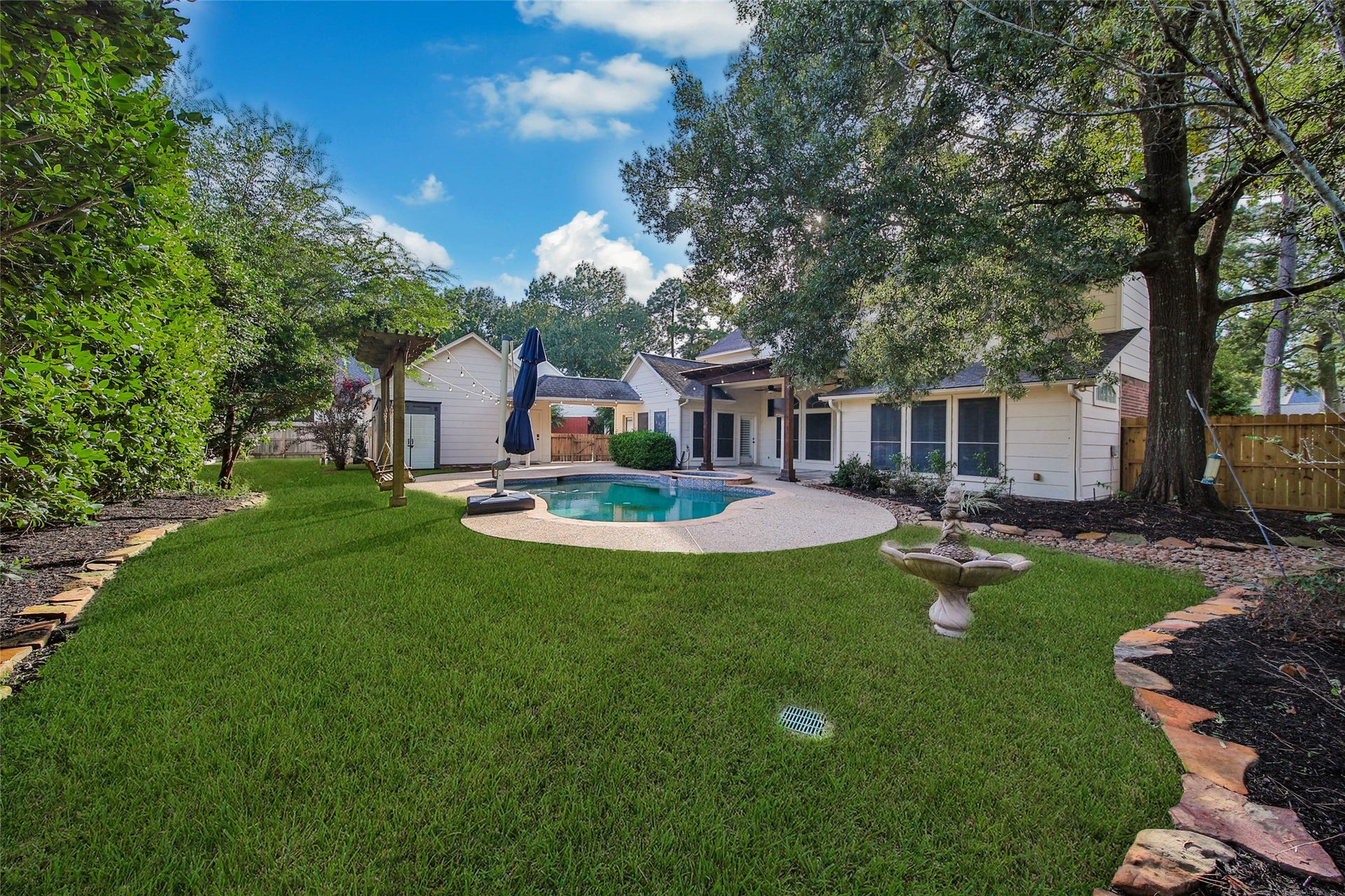 5814 Woodland Creek Drive, Kingwood, TX 77345 Play, Swim, Enjoy! This incredible property has it all from the location to the amenities!