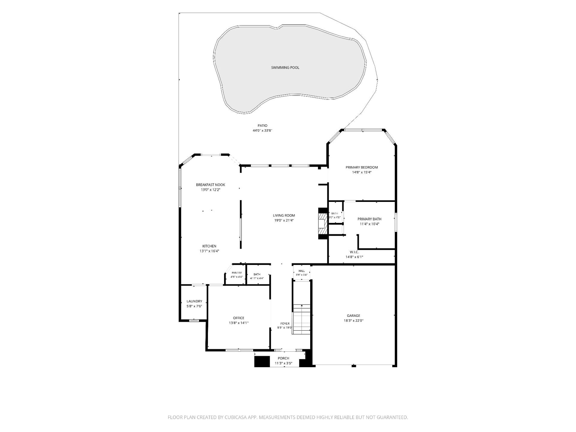 119 N Westwinds Circle, The Woodlands, TX 77382 Floor plan 1st Floor