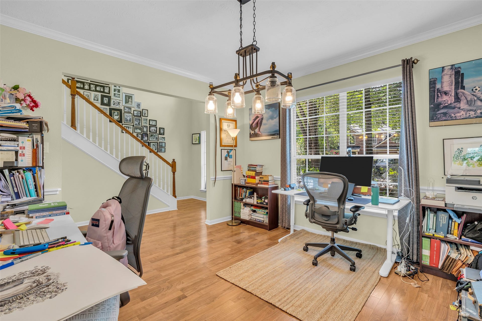 119 N Westwinds Circle, The Woodlands, TX 77382 Plenty of room here for a large table and buffet!