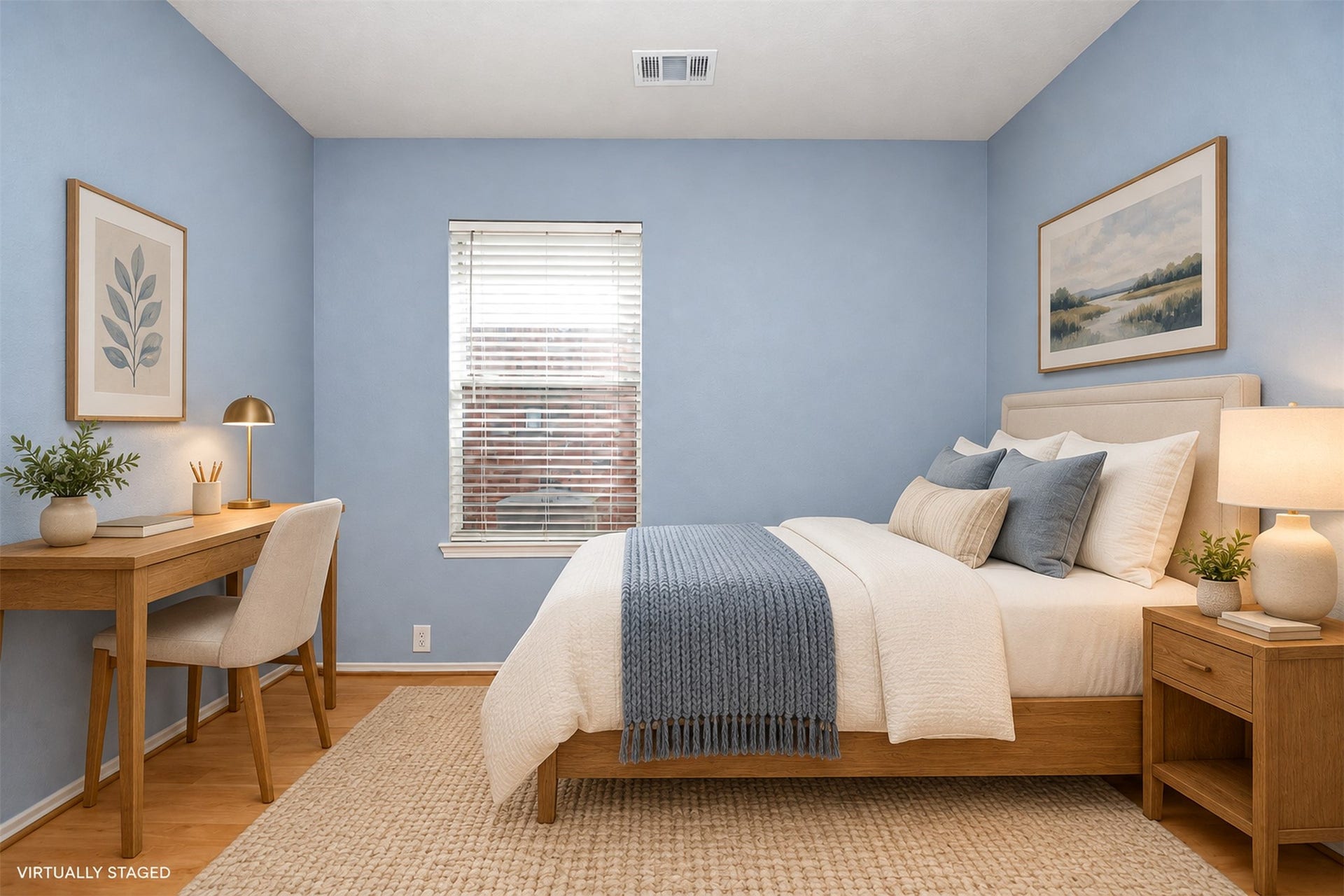 6003 Baldwin Elm St, Richmond, TX 77407 4th Bedroom - AI Staging
***Property is vacant. Photo digitally enhanced with AI; lighting, color, and ceiling appearance adjusted. ***