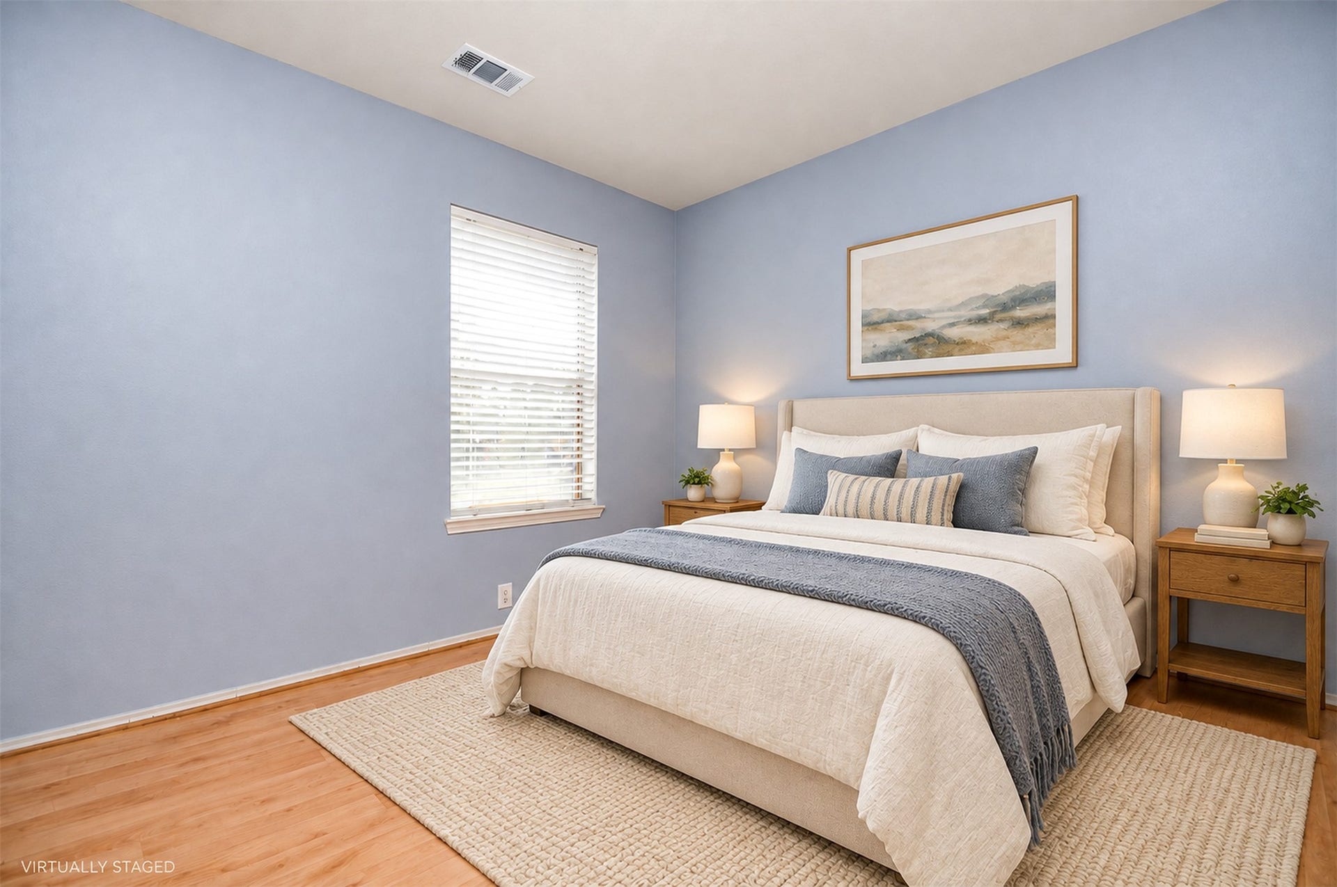 6003 Baldwin Elm St, Richmond, TX 77407 2nd Bedroom - AI Staging
***Property is vacant. Photo digitally enhanced with AI; lighting, color, and ceiling appearance adjusted. ***