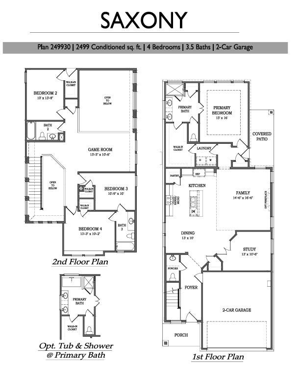 3910 Shorthorn Crossing, Richmond, TX 77469 Floorplan