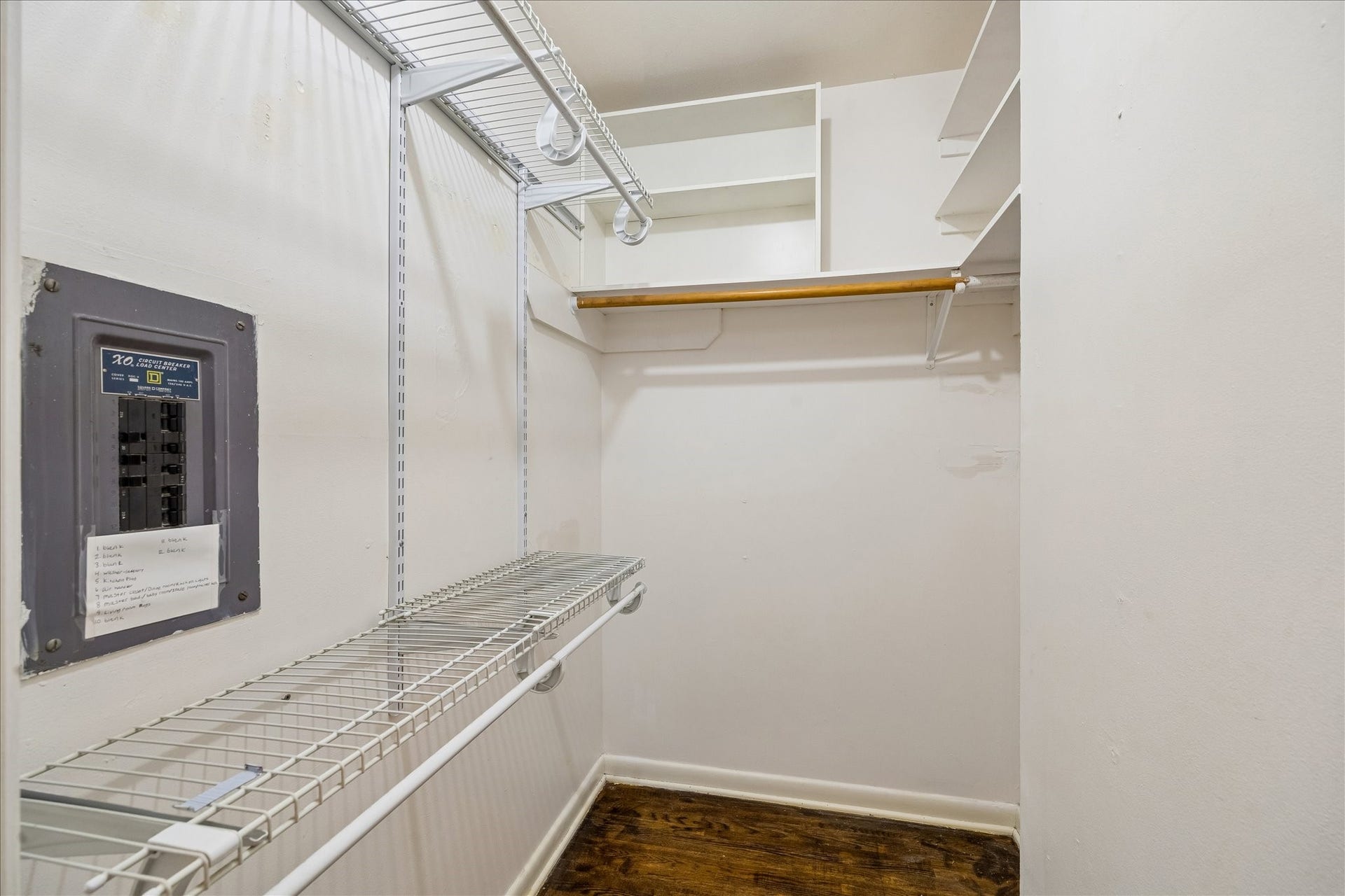 primary closet
