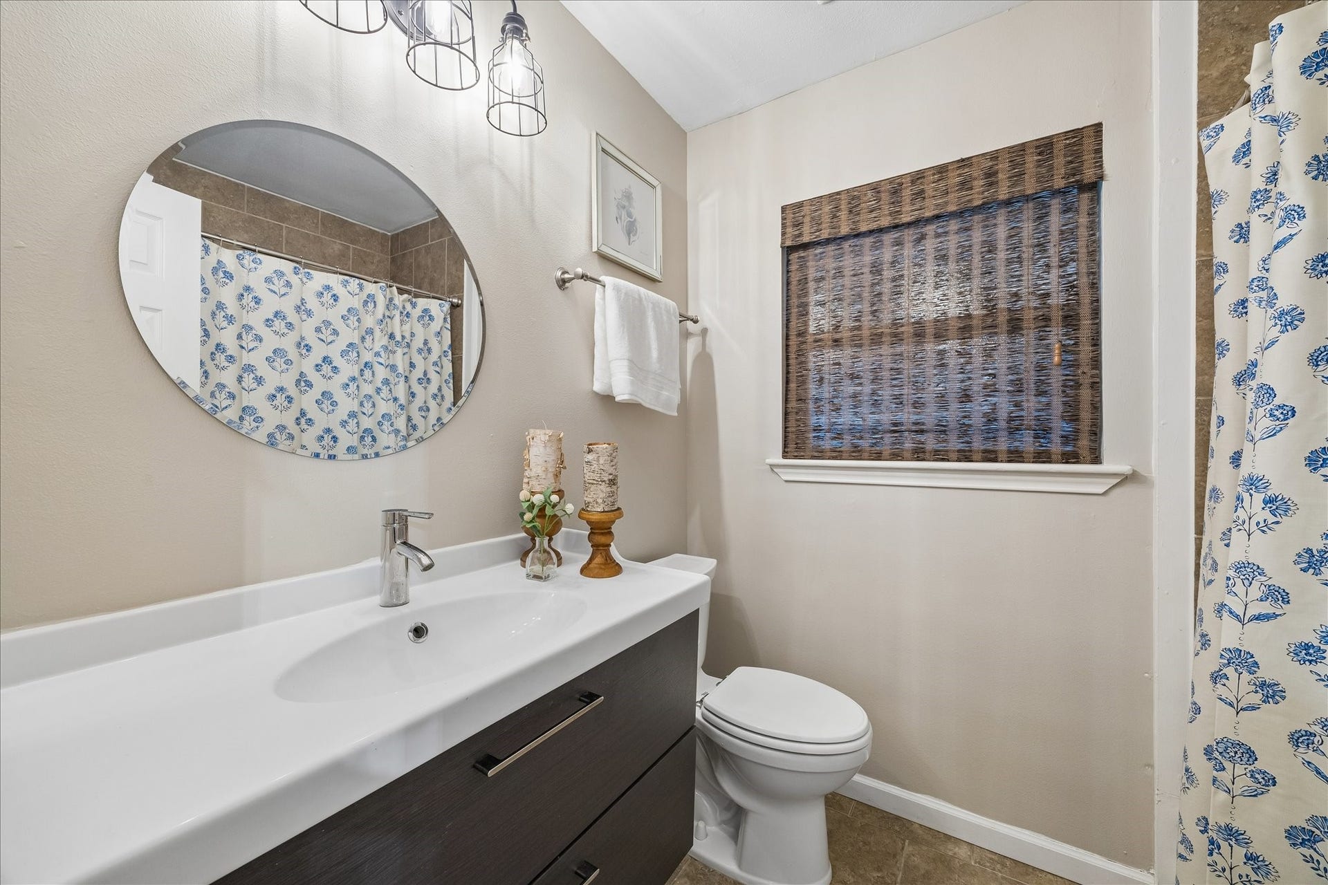 Hallway bathroom