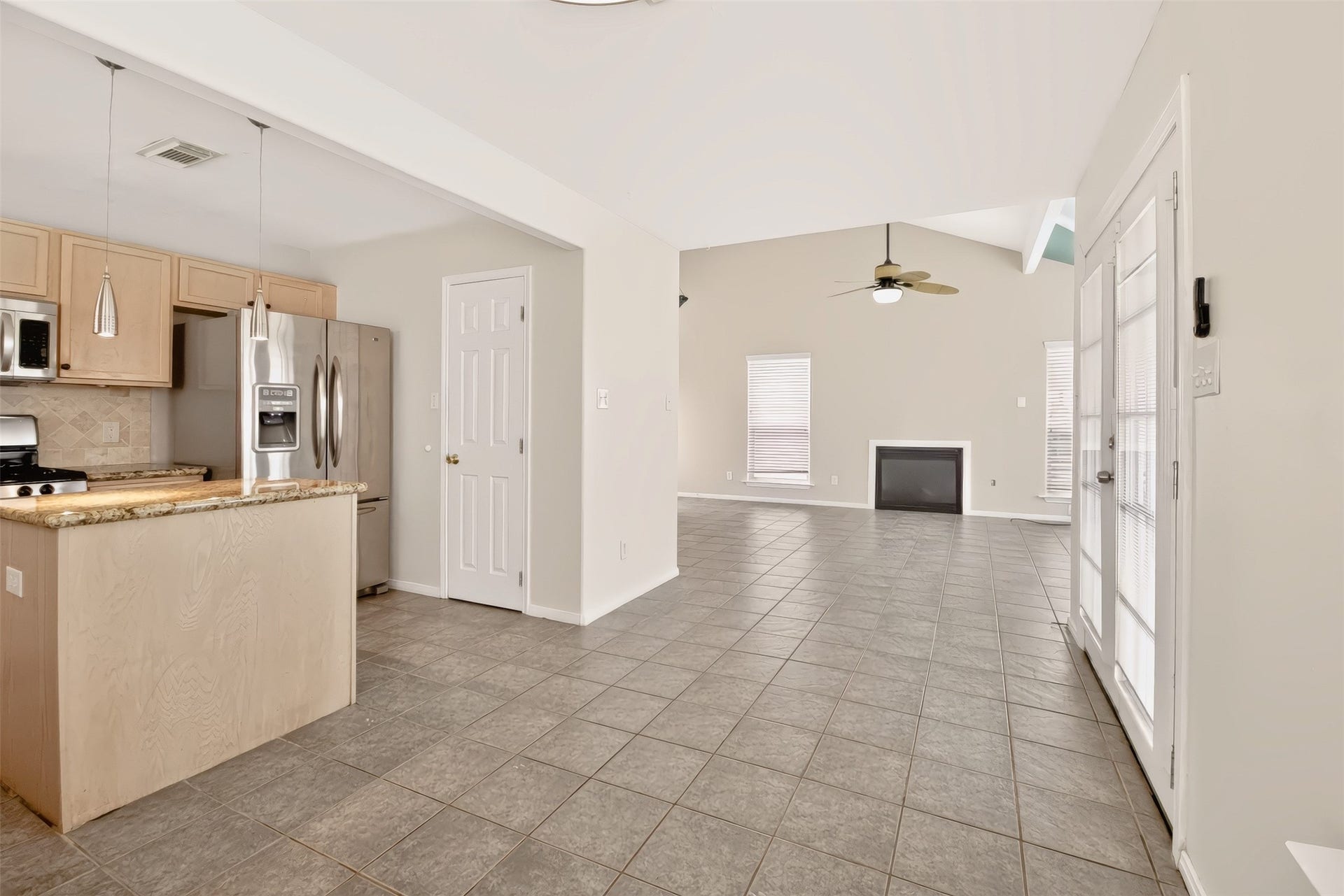 1144 Sailfish Street, Bayou Vista, TX 77563 OPEN CONCEPT WITH LIVING ROOM, KITCHEN AND DINING AREA