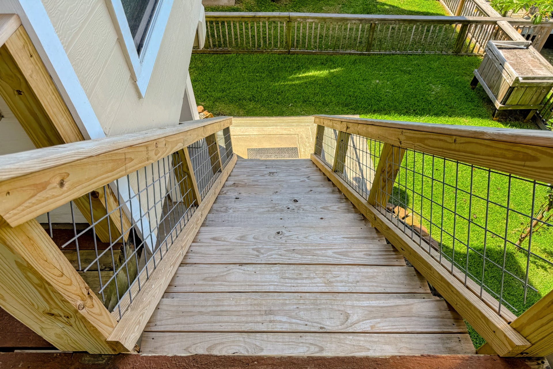 1144 Sailfish Street, Bayou Vista, TX 77563 BACK STAIRS