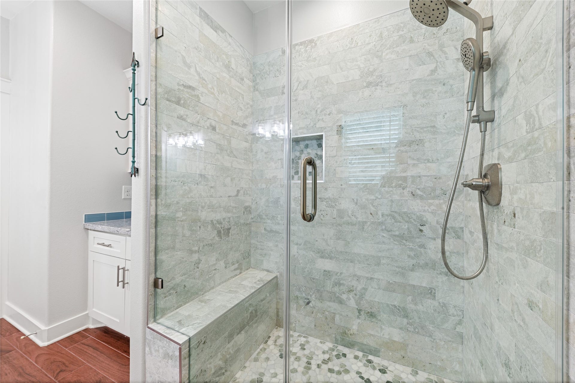 9614 Teichman Road, Galveston, TX 77554 Updated Primary Shower