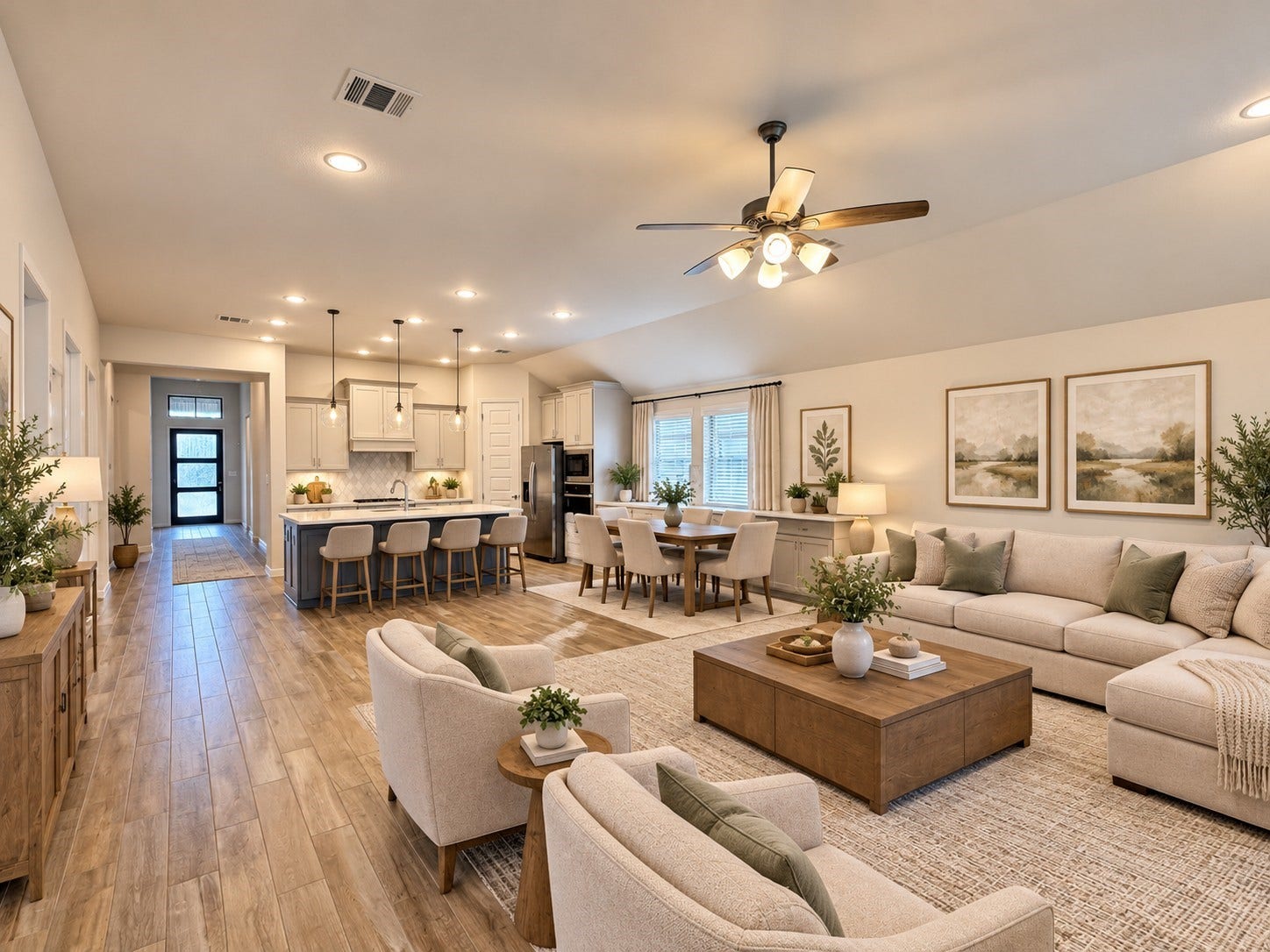 Virtually Staged. Furniture and dcor are digitally added for illustrative purposes only. Property is currently vacant.