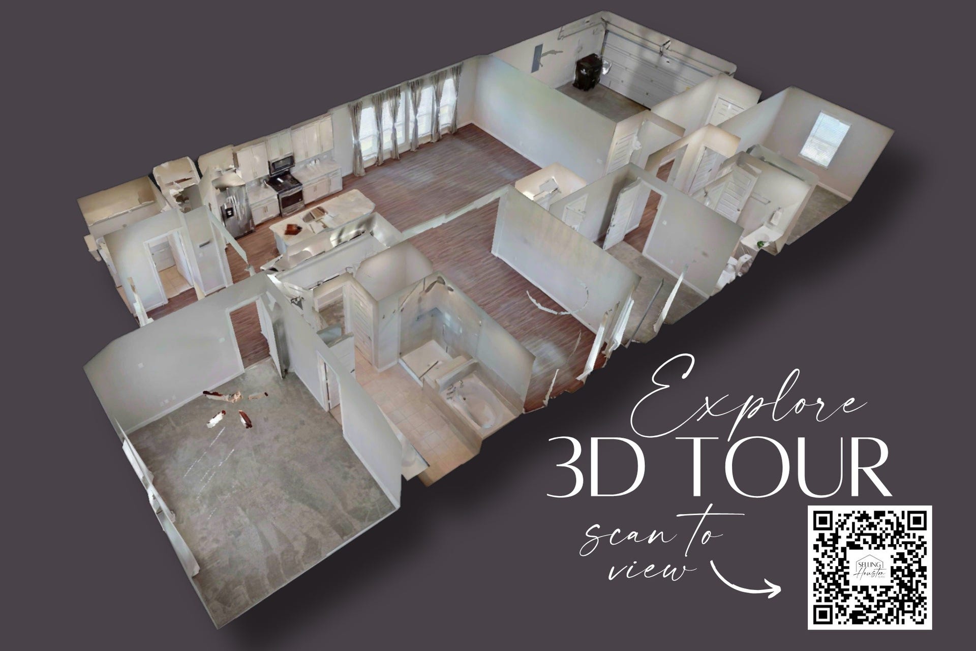 11403 Brookside Arbor Lane, Richmond, TX 77406 Take a 3D Home Tour to better explore the propertyjust scan the QR to tour.