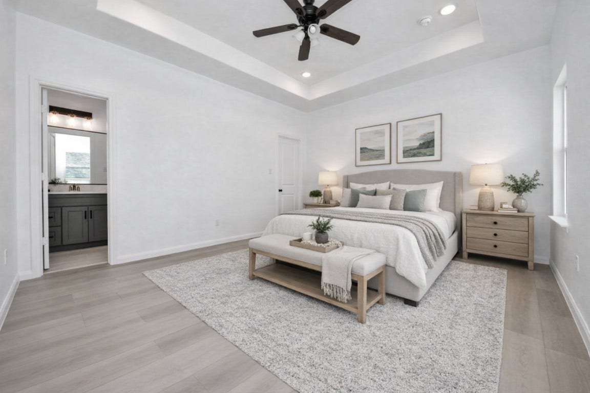 8655 Sunderland Road, Houston, TX 77028 over size high ceiling plenty of space and lots of natural light primary bedroom