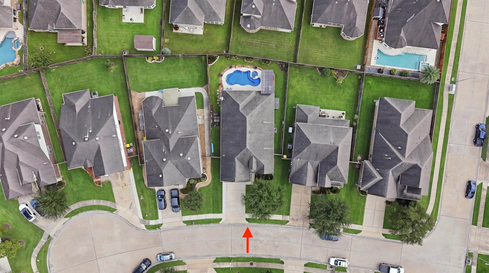 1413 Silver Rings Court, Pearland, TX 77581 Enjoy your own backyard retreat with a heated pool, pergola and thoughtfully maintained outdoor spaces.