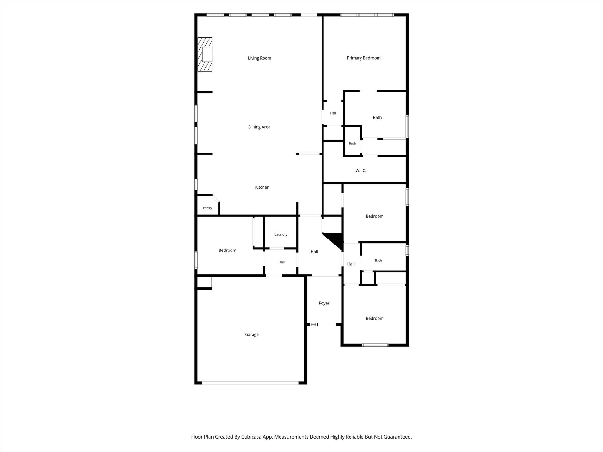 1413 Silver Rings Court, Pearland, TX 77581 Floor plan per cubicasa