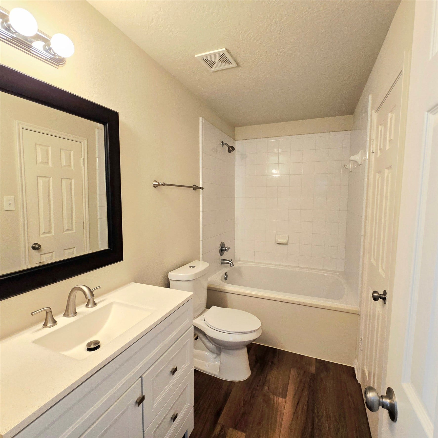 12006 Audubon Hill Court, Houston, TX 77038 Primary bathroom with new vanity.