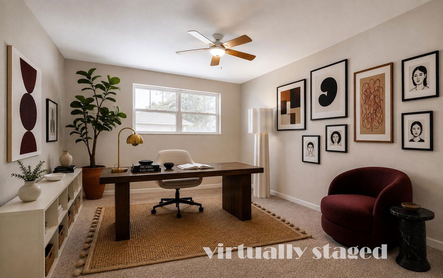 1687 W Sam Houston Parkway S, Houston, TX 77042 Bedroom 3. Upstairs