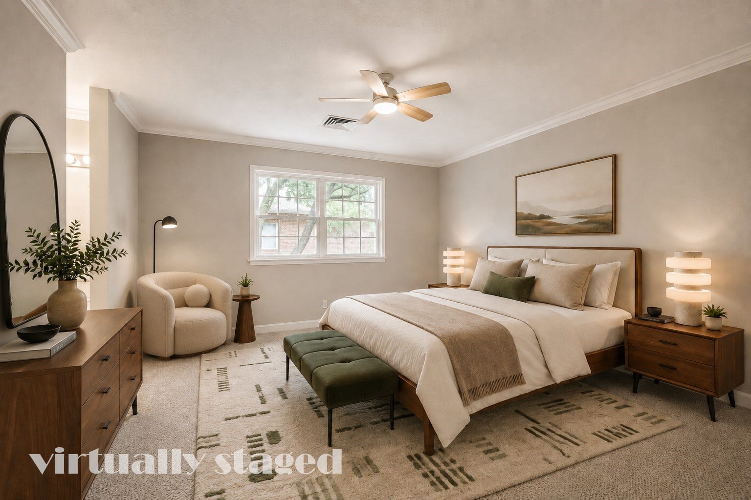 1687 W Sam Houston Parkway S, Houston, TX 77042 Primary Bedroom. Upstairs