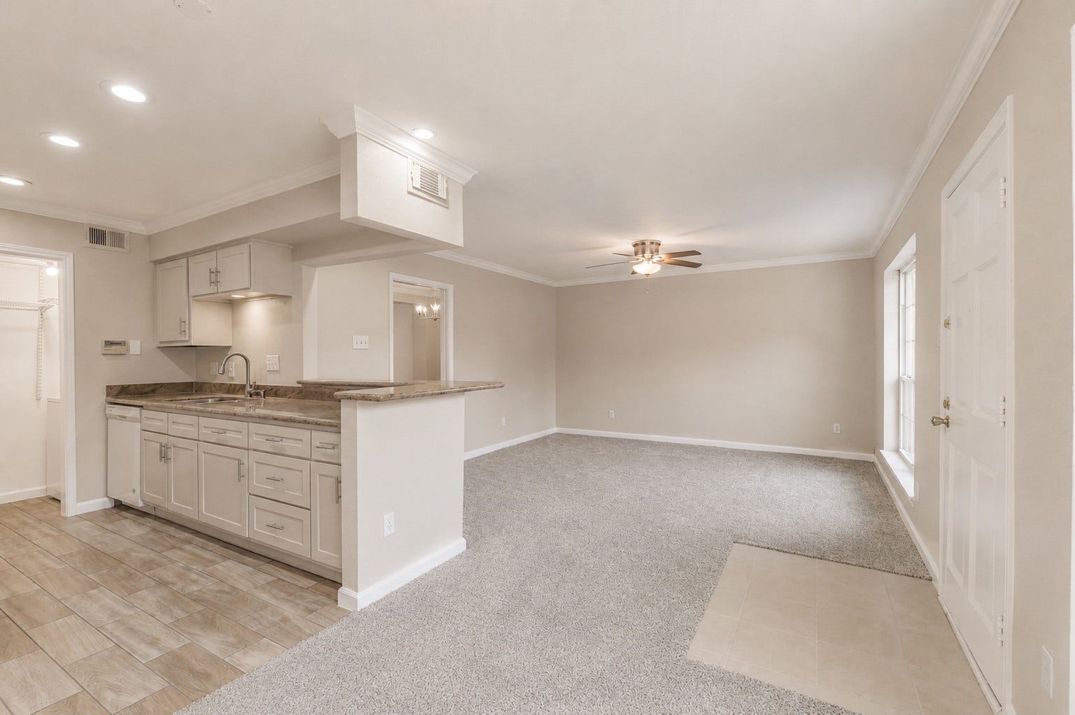 1687 W Sam Houston Parkway S, Houston, TX 77042 Family Room & Kitchen