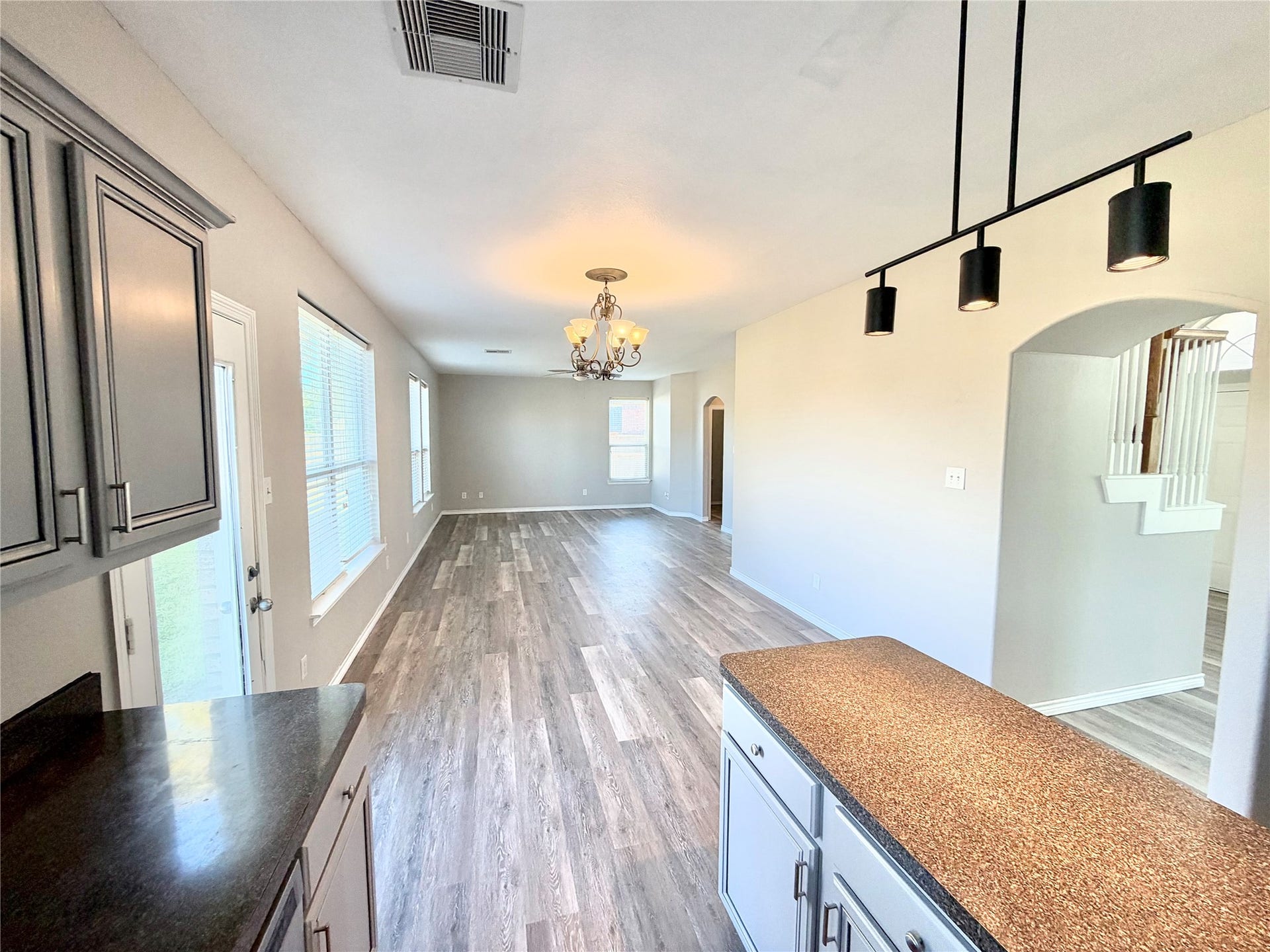 7818 Red Oak Lane, Texas City, TX 77591 View of Breakfast area that opens to the family room.
