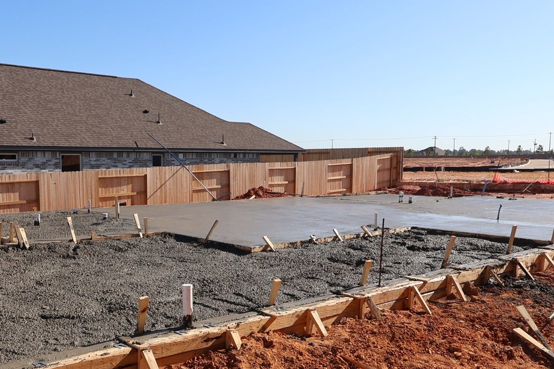 3041 Poplar Bluff Road, Magnolia, TX 77363 Two story home with 5 beds, 4.5 baths, and 3 car tandem garage