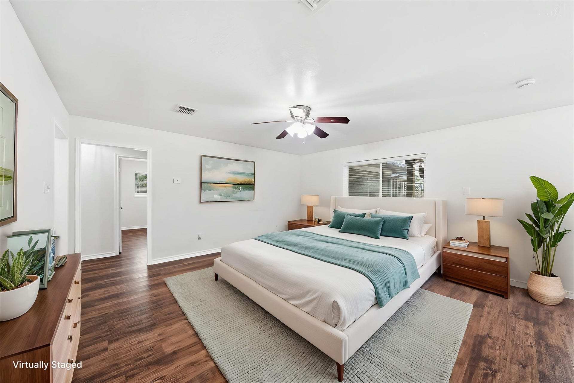 5208 Cunningham Drive, Pearland, TX 77581 VIRTUALLY STAGED Primary Bedroom