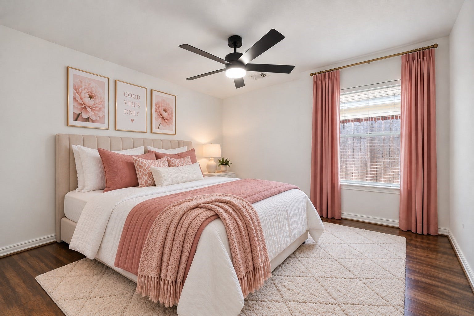 BedroomVirtually Staged