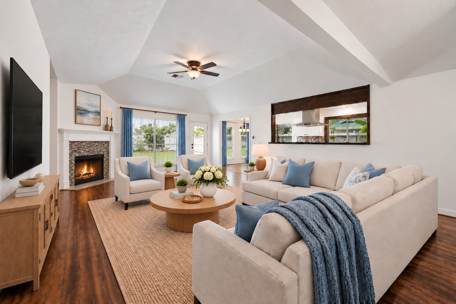 Living RoomVirtually Staged