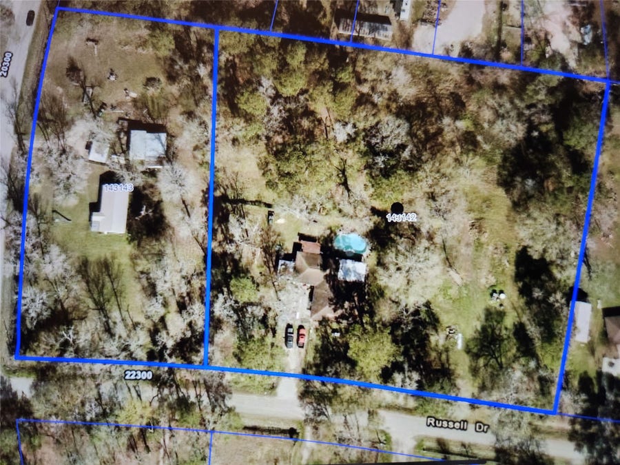 Property photo for 20371 Vick Dr / 22401 Russell Drive, New Caney, TX